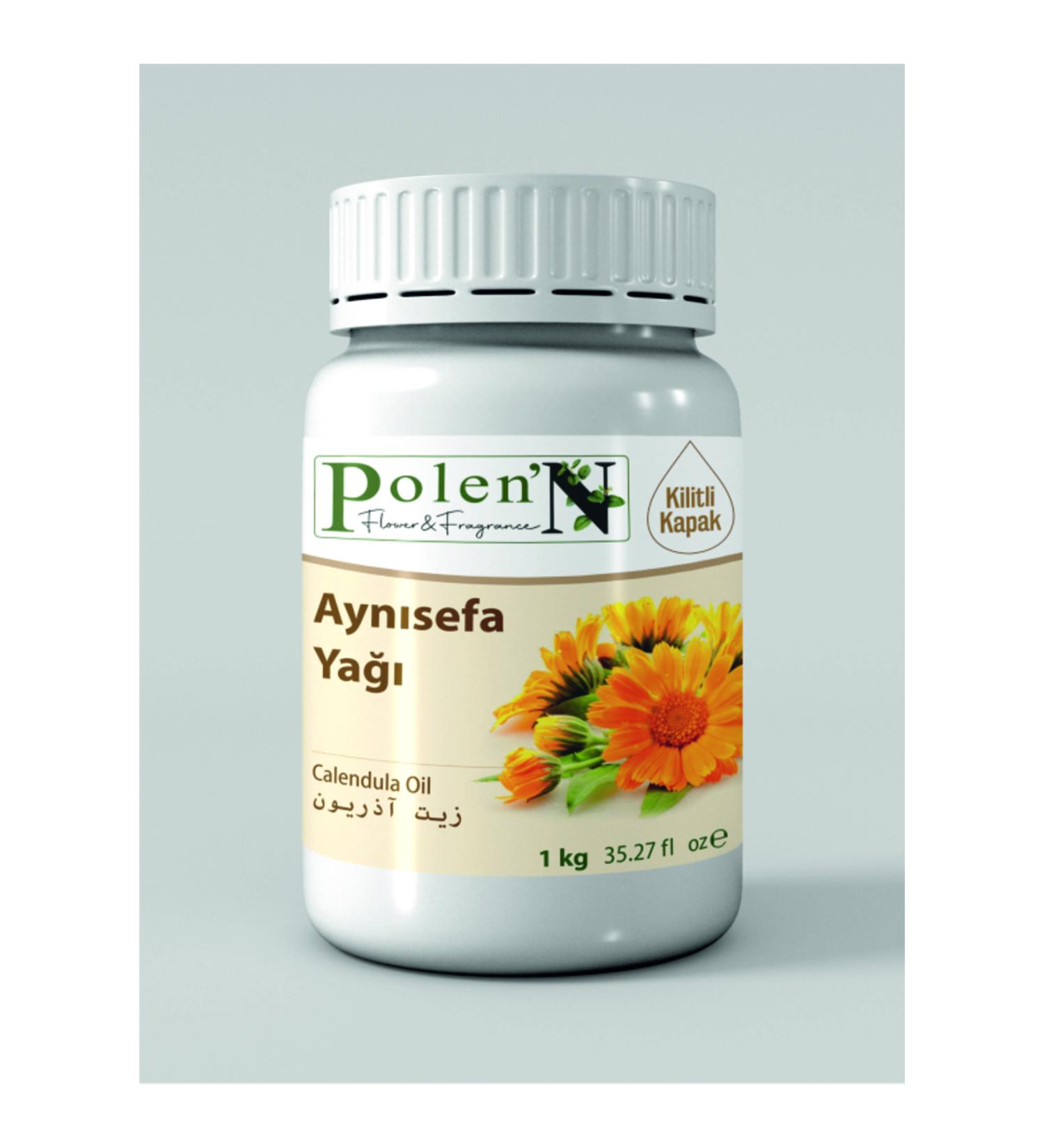 pollen'n flower&fragrance Calendula Oil 1 kg Pure Raw Material