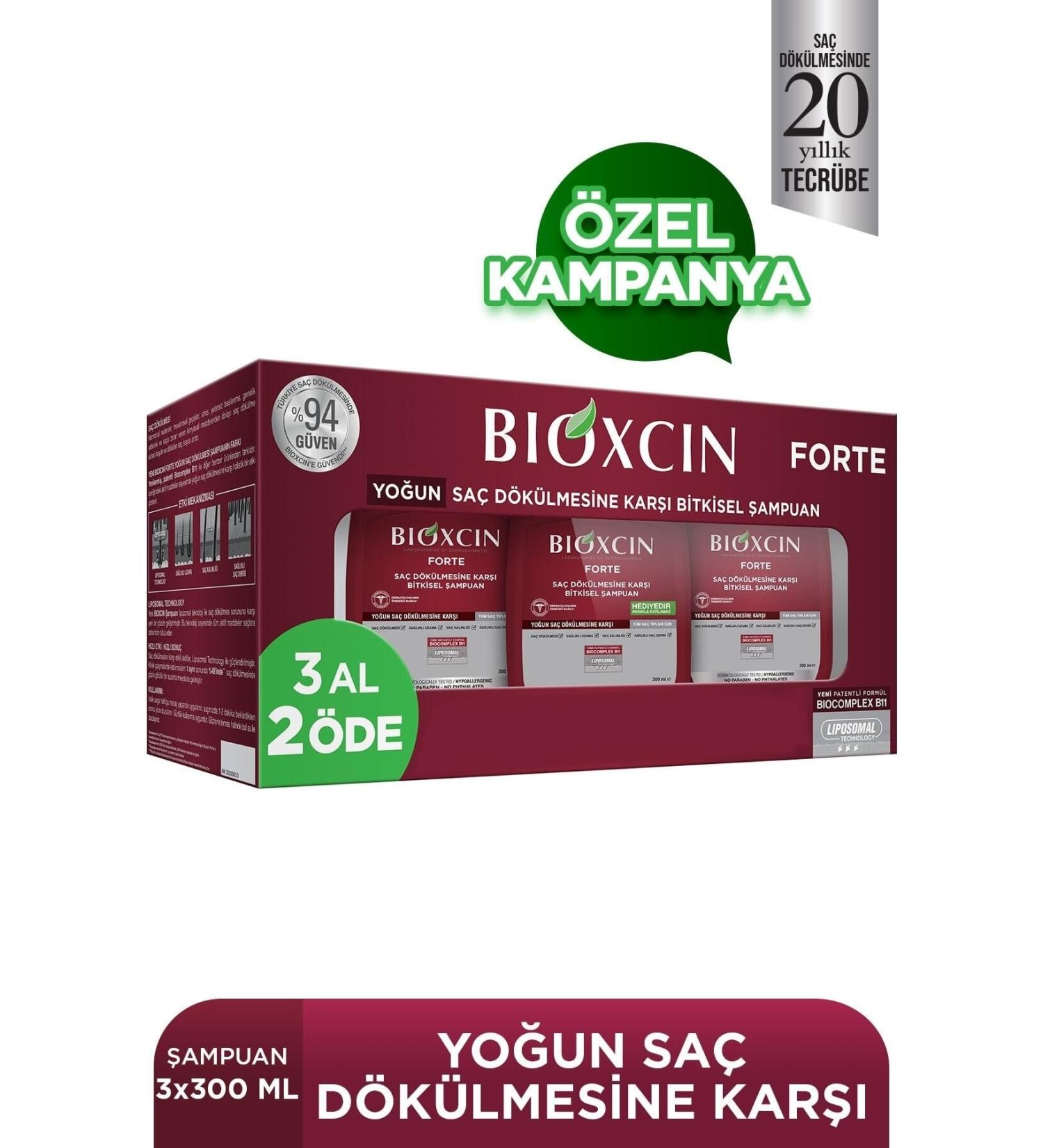 Bioxcin Forte Shampoo 300 Ml - Buy Online on GoSupps.com