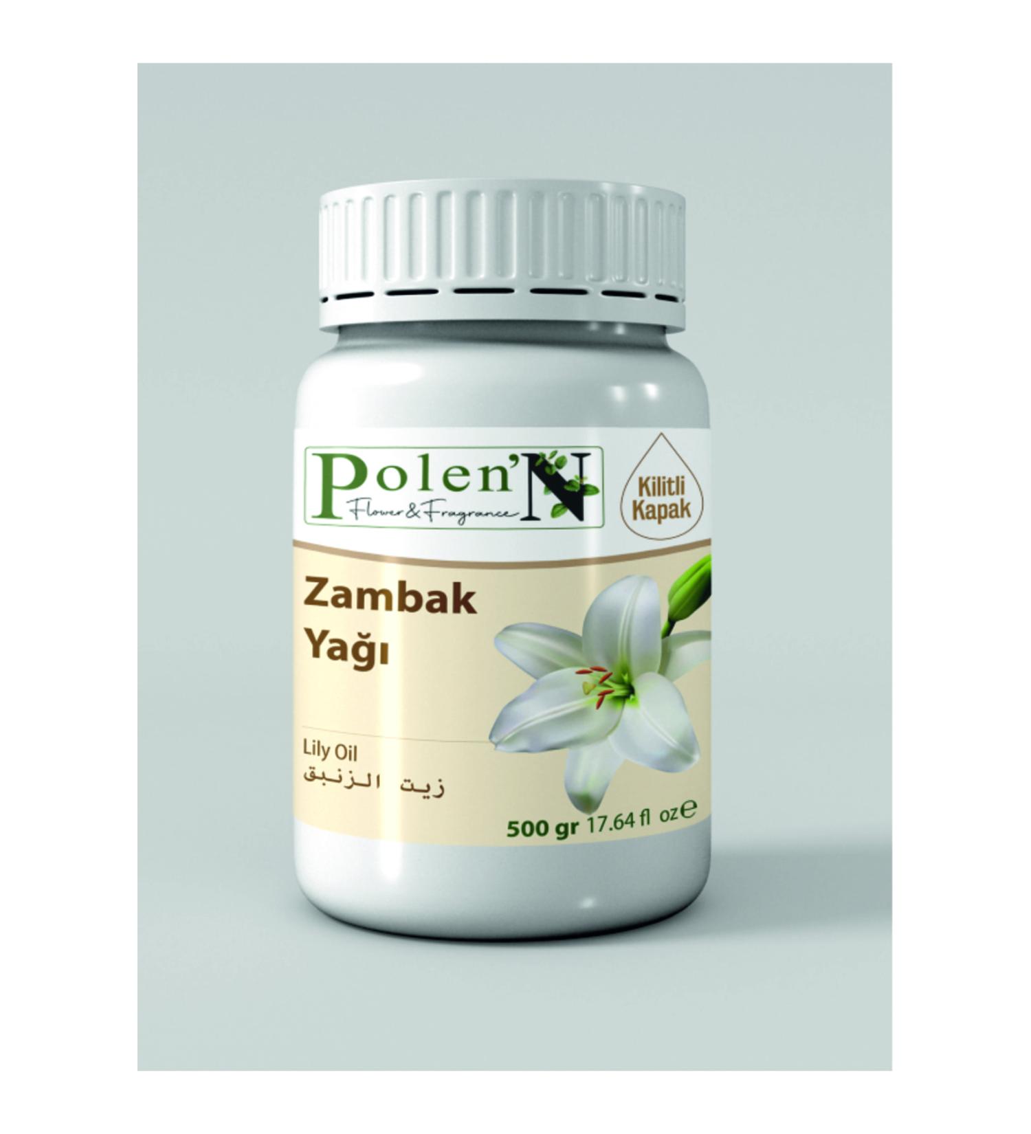 pollen'n flower&fragrance Lily Oil 500 Gr. Pure Raw Material