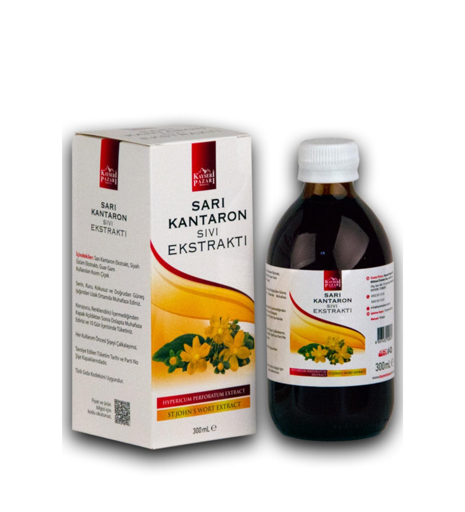 Kayseri Pazari St. John's Wort Liquid Extract 300 Ml