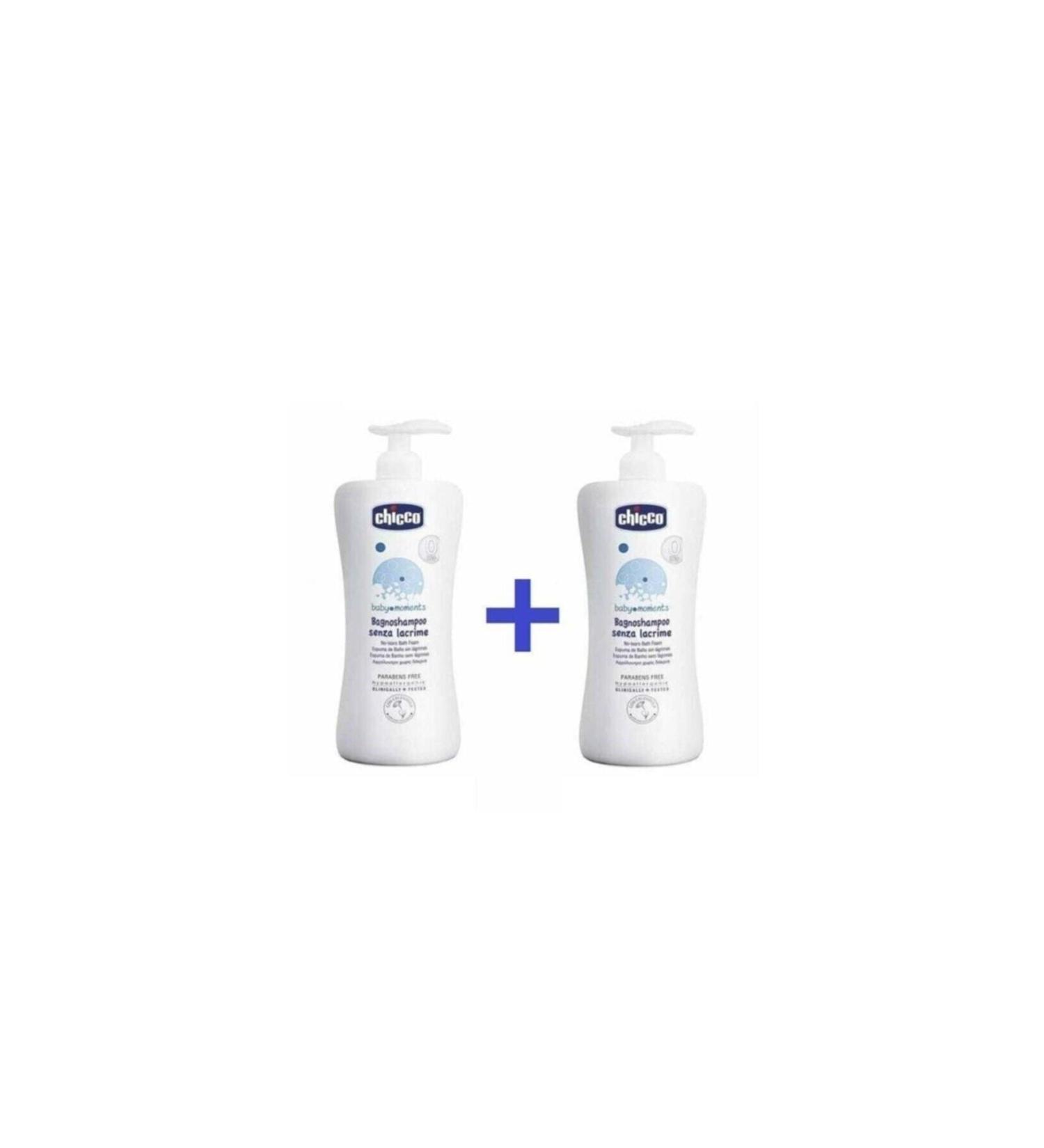 Chicco No-Tear Hair and Body Shampoo 500 Ml 2-Pack