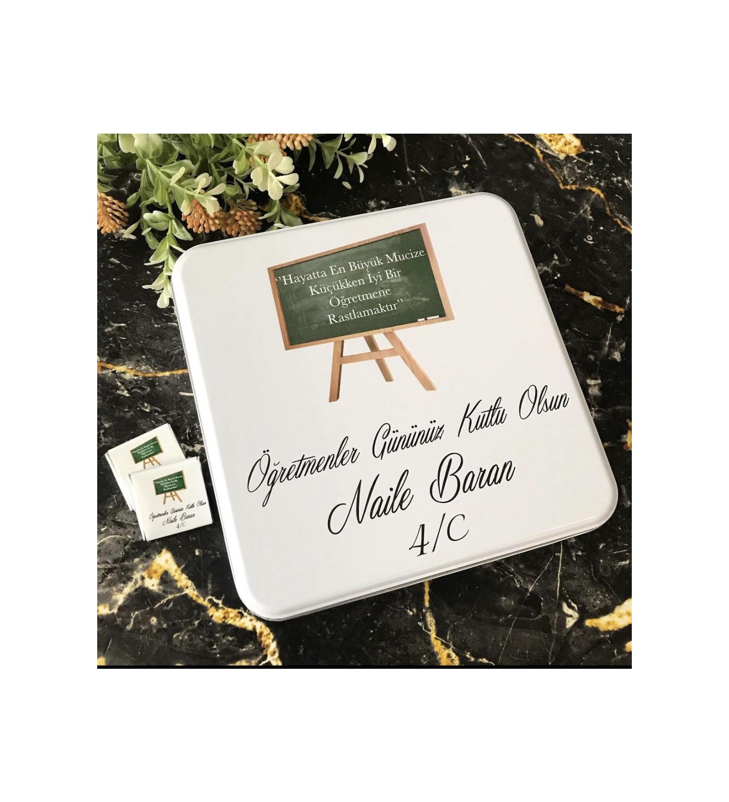 MONO GROUP Mono Design Square Tin Chocolate Teachers' Day Luxury Segment