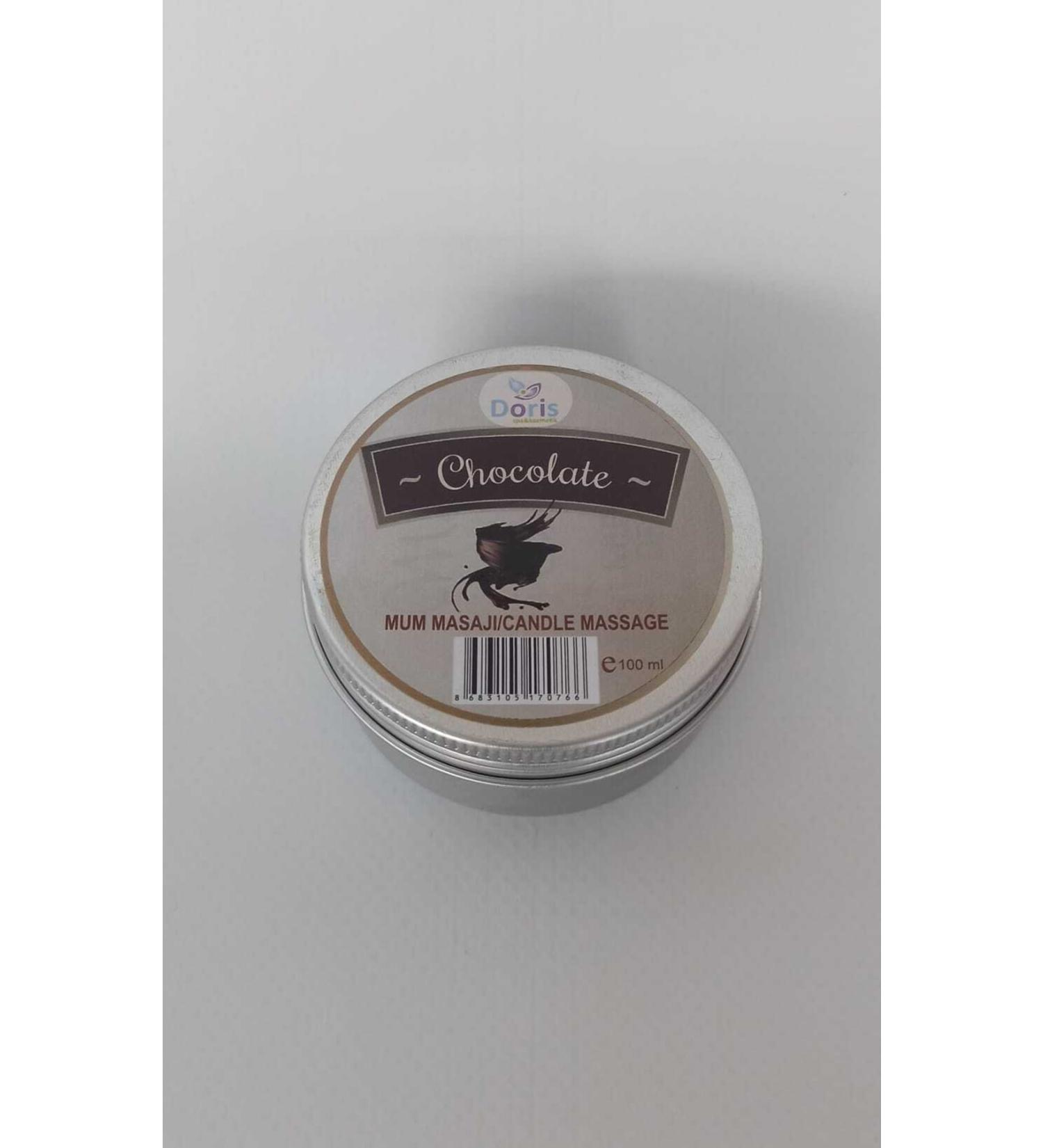 Doris Spa Candle Massage & Body Care Oil 100 ml Chocolate