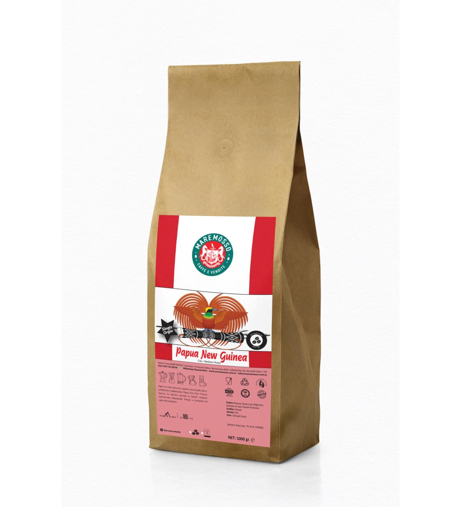 Mare Mosso Caffe Vendite Papua New Guinea Elimbari A Bean Filter Coffee 1 Kg.