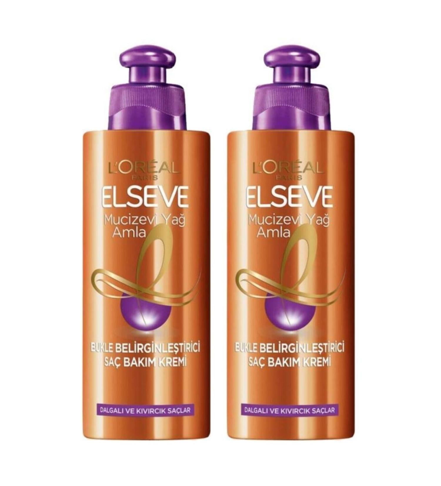 Elseve L'or al Paris Amla Curl Defining Hair Care Cream 2 Pieces
