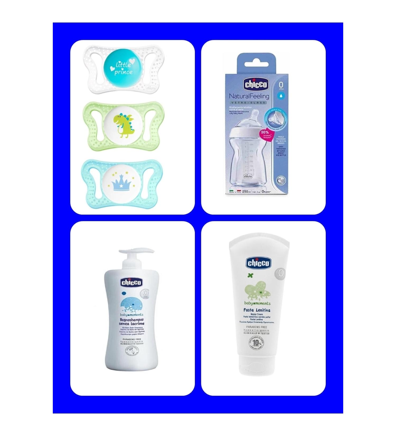 Chicco Newborn 4-Piece First Needs Set Boy - Buy Online on GoSupps.com