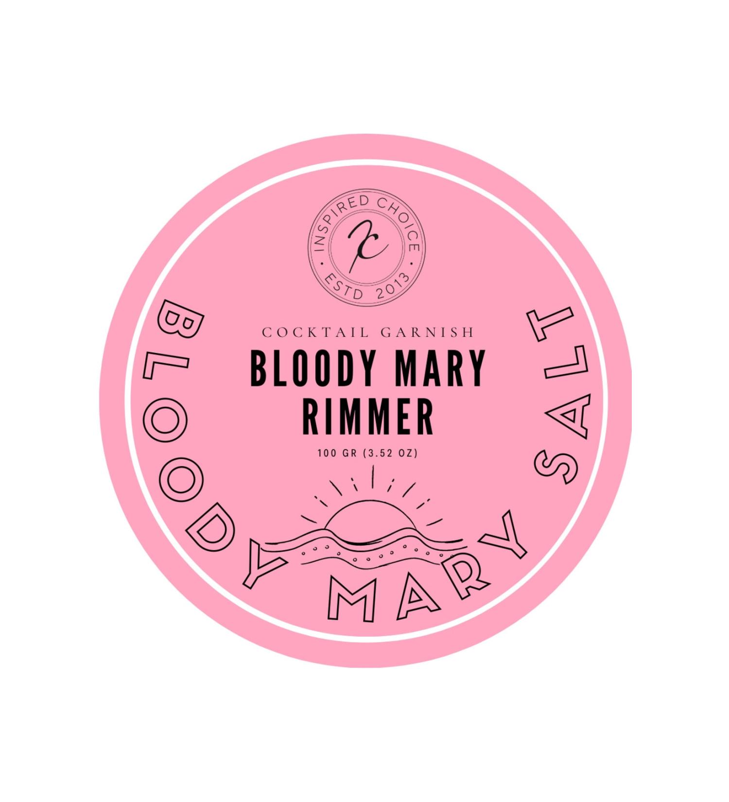 Inspired Choice Bloody Mary Cocktail Rimmer - Bloody Mary Cocktail Salt