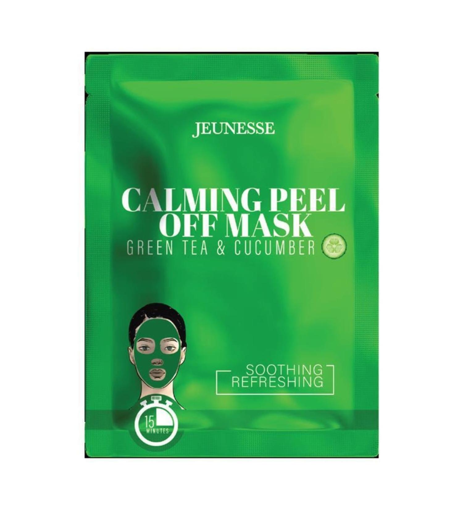 Jeunesse Calming Peel Off Mash Green Tea&cucumber 15 ml Face Mask