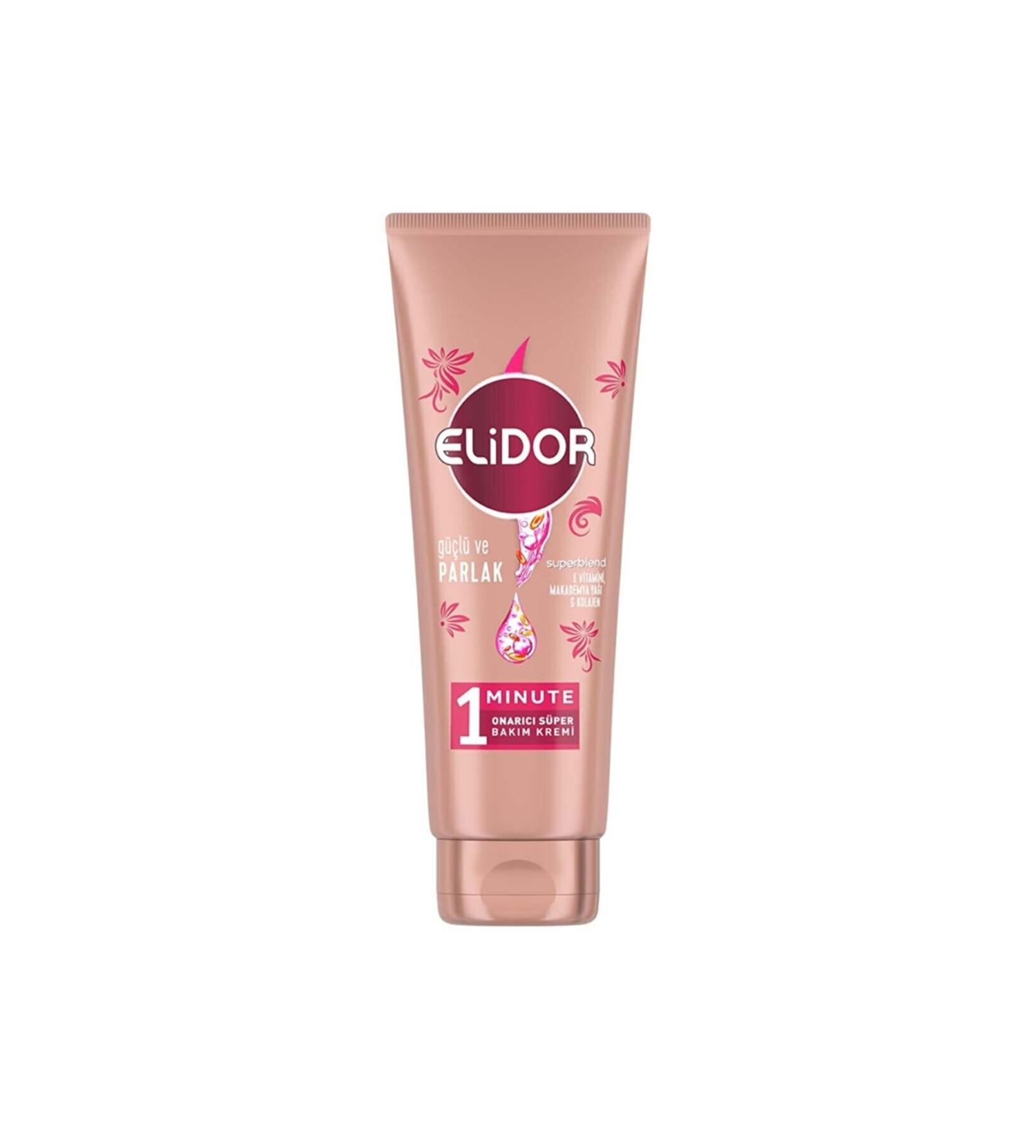 Elidor 1 Minute Repair Super Hair Care Conditioner Strong And Shiny 170 Ml - Buy Online on GoSupps.com