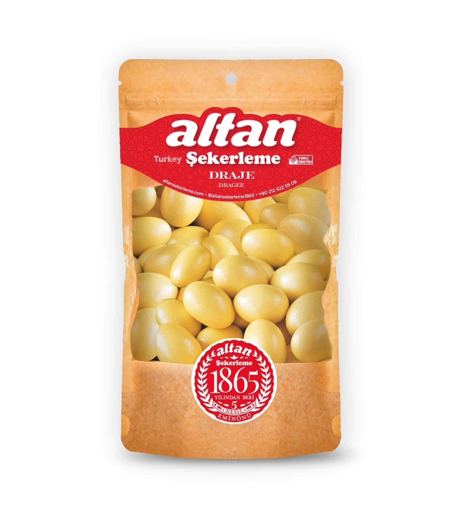 Altan ekerleme Yellow Almond Dragee 500 Gr.