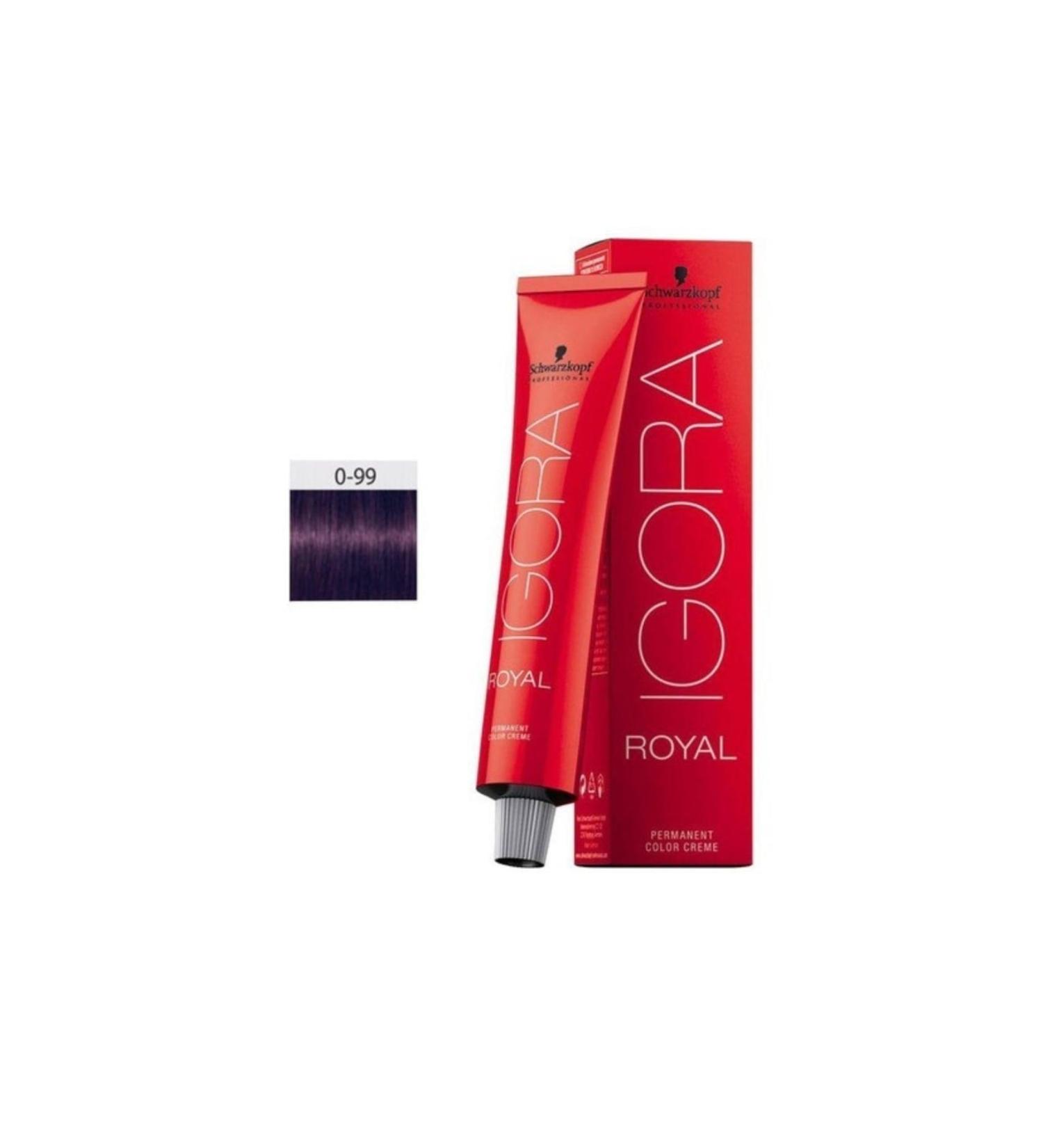 Igora Royal 0-99 Violet Intensive Hair Dye - 60ml