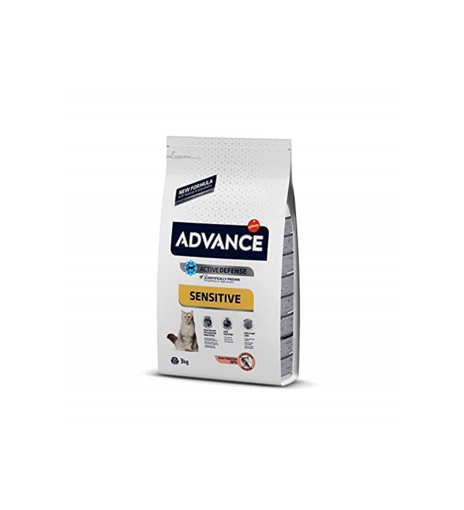 Advance Adult Dry Cat Food Salmon 3 Kg
