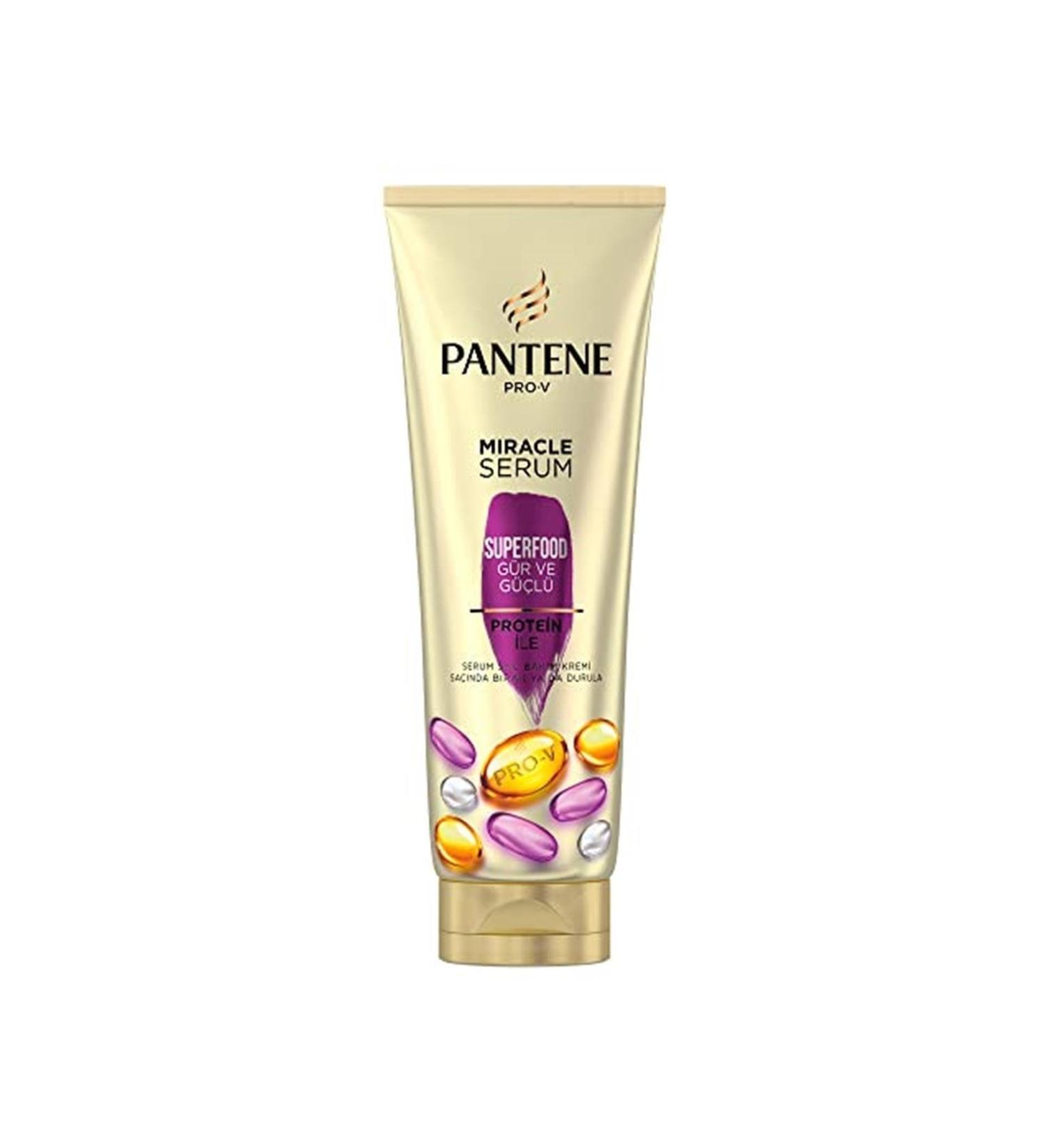 Pantene Miracle Superfood Thick and Strong Serum Hair Care Cream 200 Ml - Buy Online on GoSupps.com