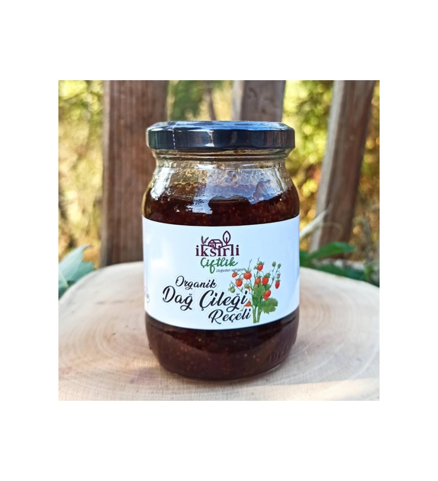 Elixir Farm Organic Wild Strawberry Jam 190 G