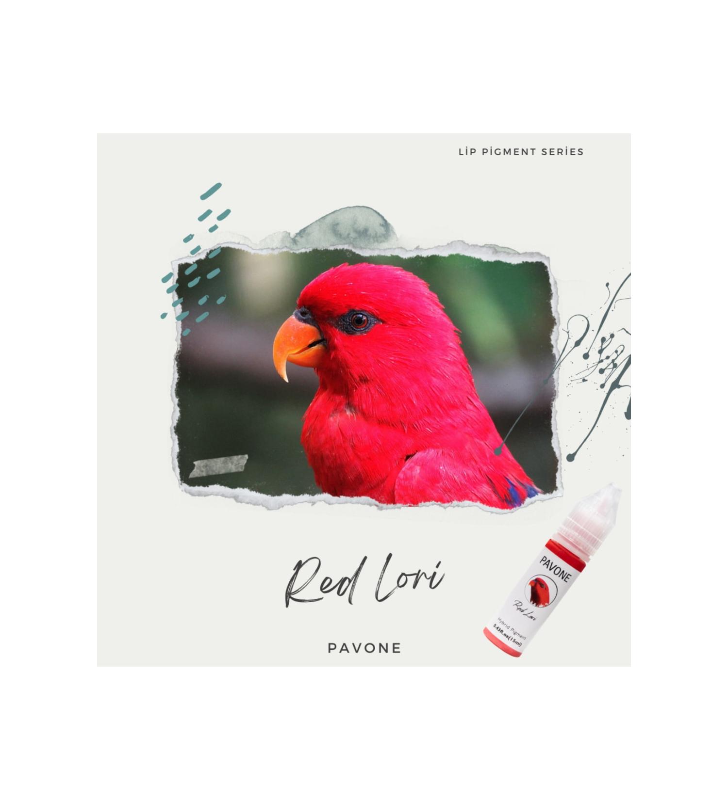 Pavone Red Lip Color - Permanent Makeup Red Pigment - Buy Online on GoSupps.com