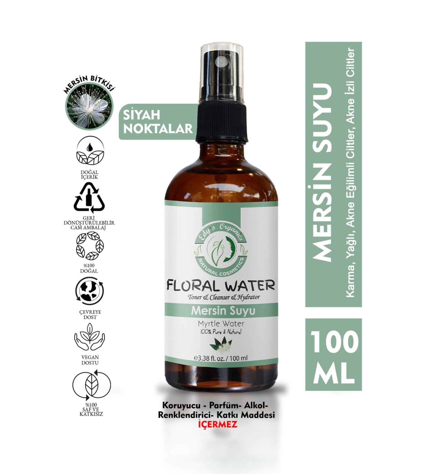 Edy's Organics Myrtle Water- 100 Ml