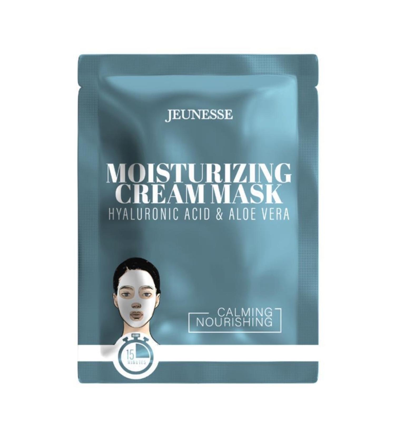 Jeunesse Moisturizing Cream Mask Hyaluronic Acid&aloe Vera 15 gr Face Mask