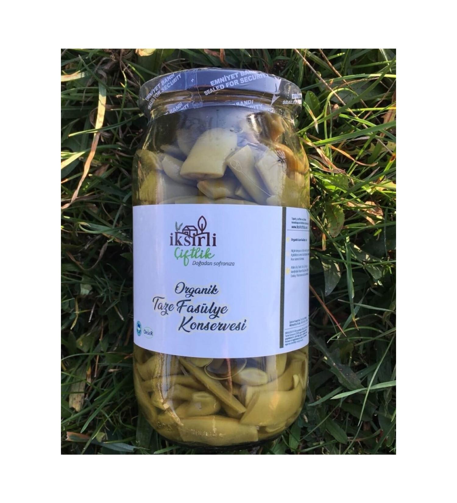 Elixir Farm Organic Green Beans Canned 900 G