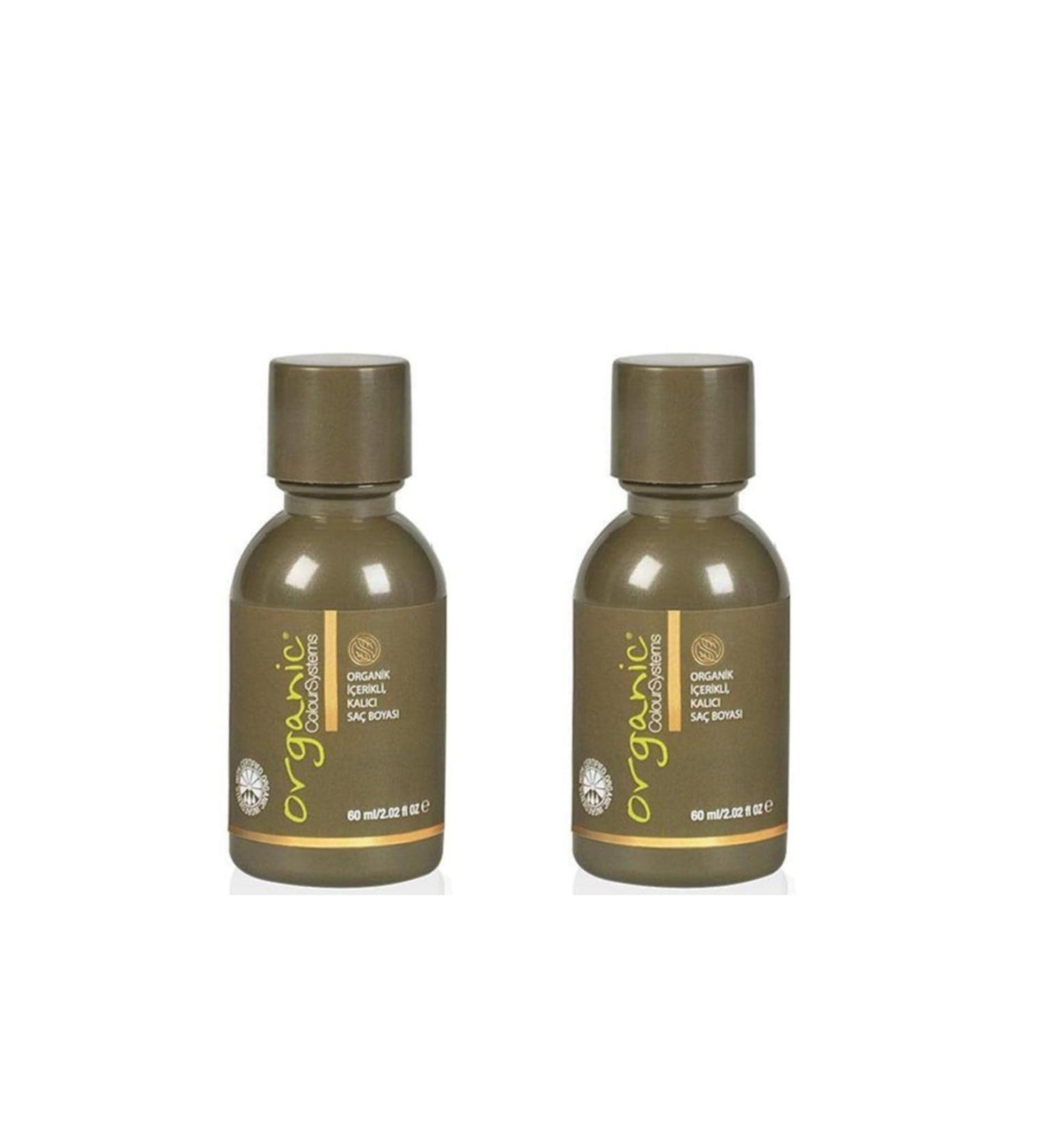 Organic Colour Systems 4fr Fire Red Coffee Organic Hair Dye 60 Ml X 2 Pieces