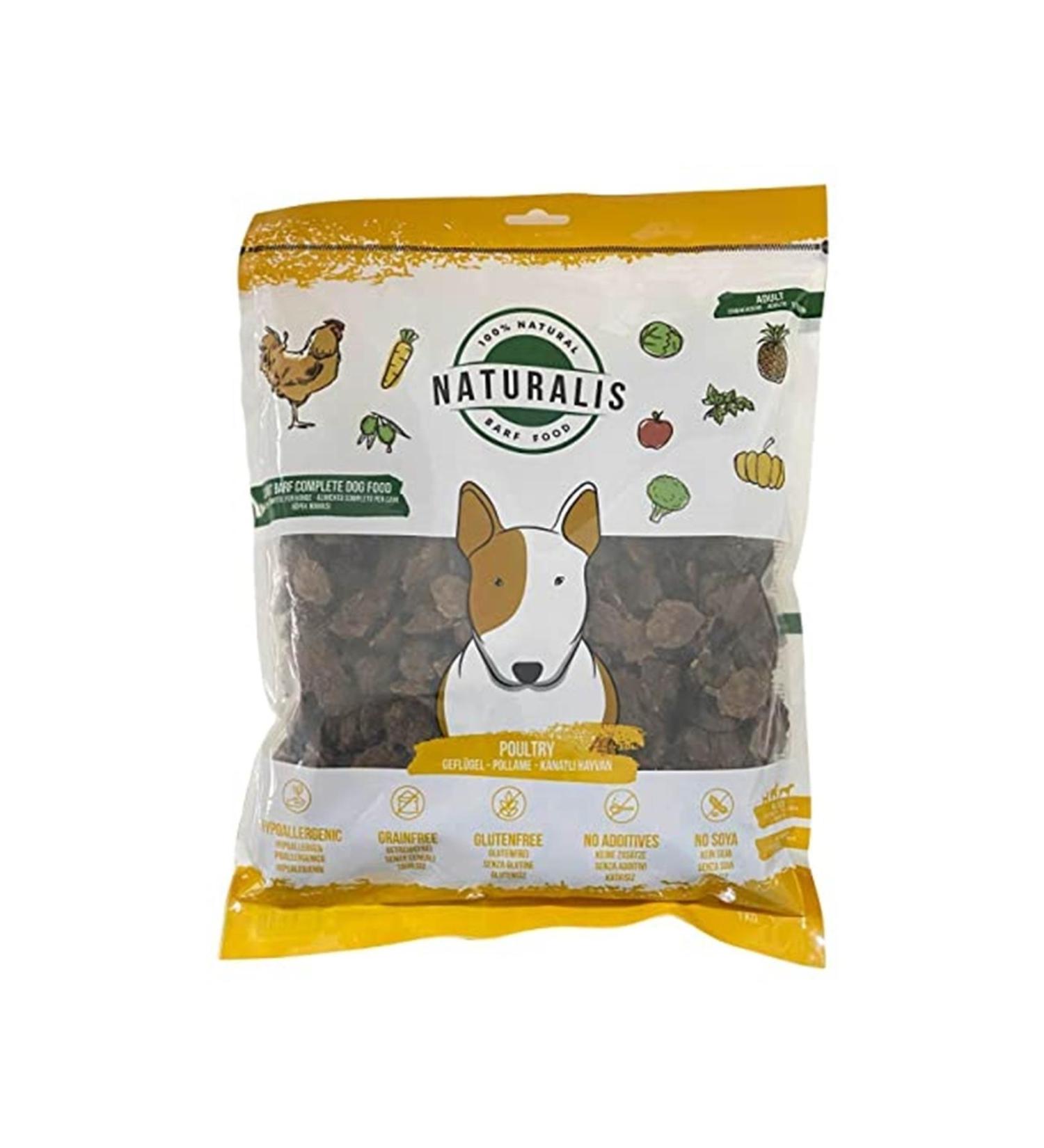 Naturalis Smart Barf 100% Natural Chicken Adult Dog Food 1 Kg