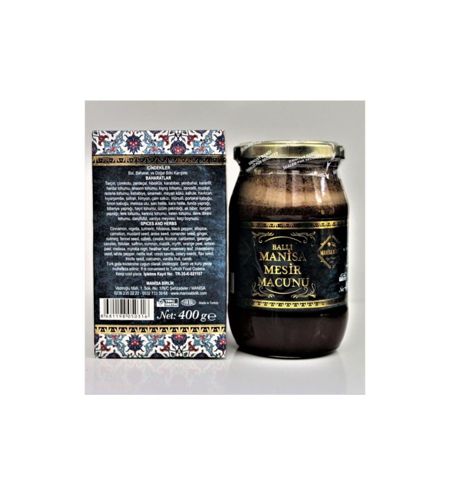 Manisabirliktezzet Honey Mesir Paste 400 gr.