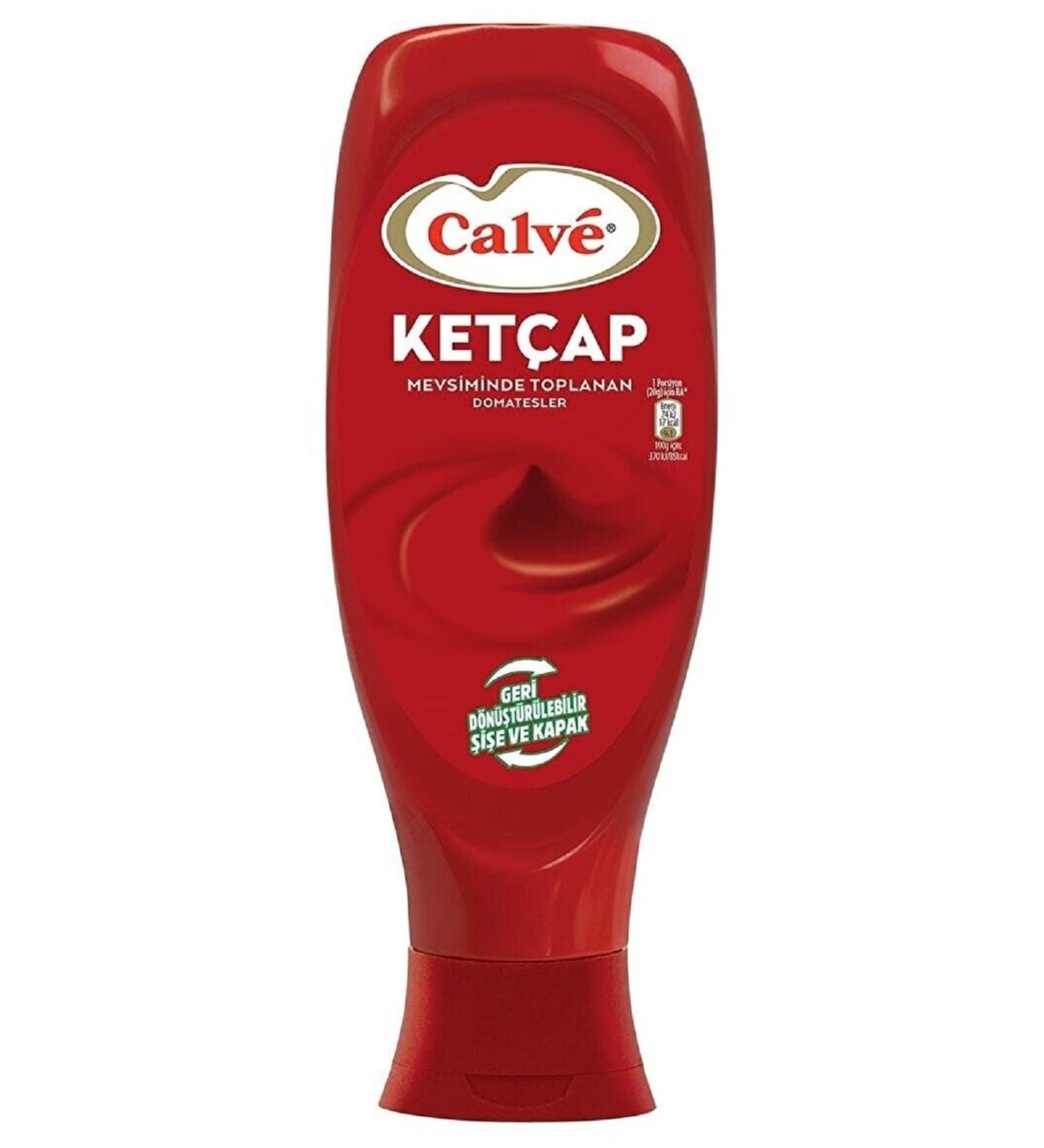 Calve Ketchup 600 Gr X 12 Pieces