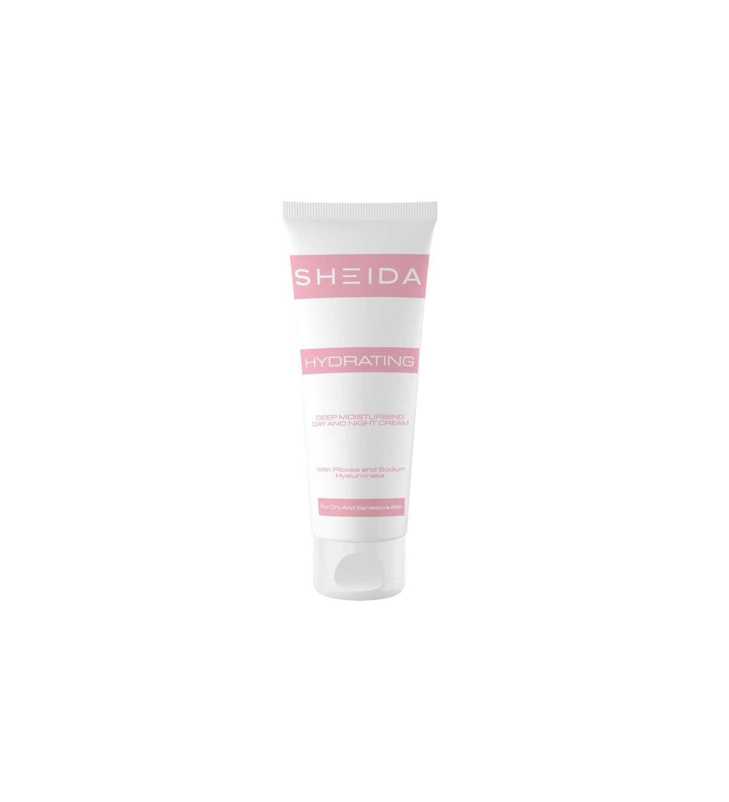 Sheida Intensive Moisturizing Super Care Day and Night Cream for Sensitive and Dry Skin 75 Ml