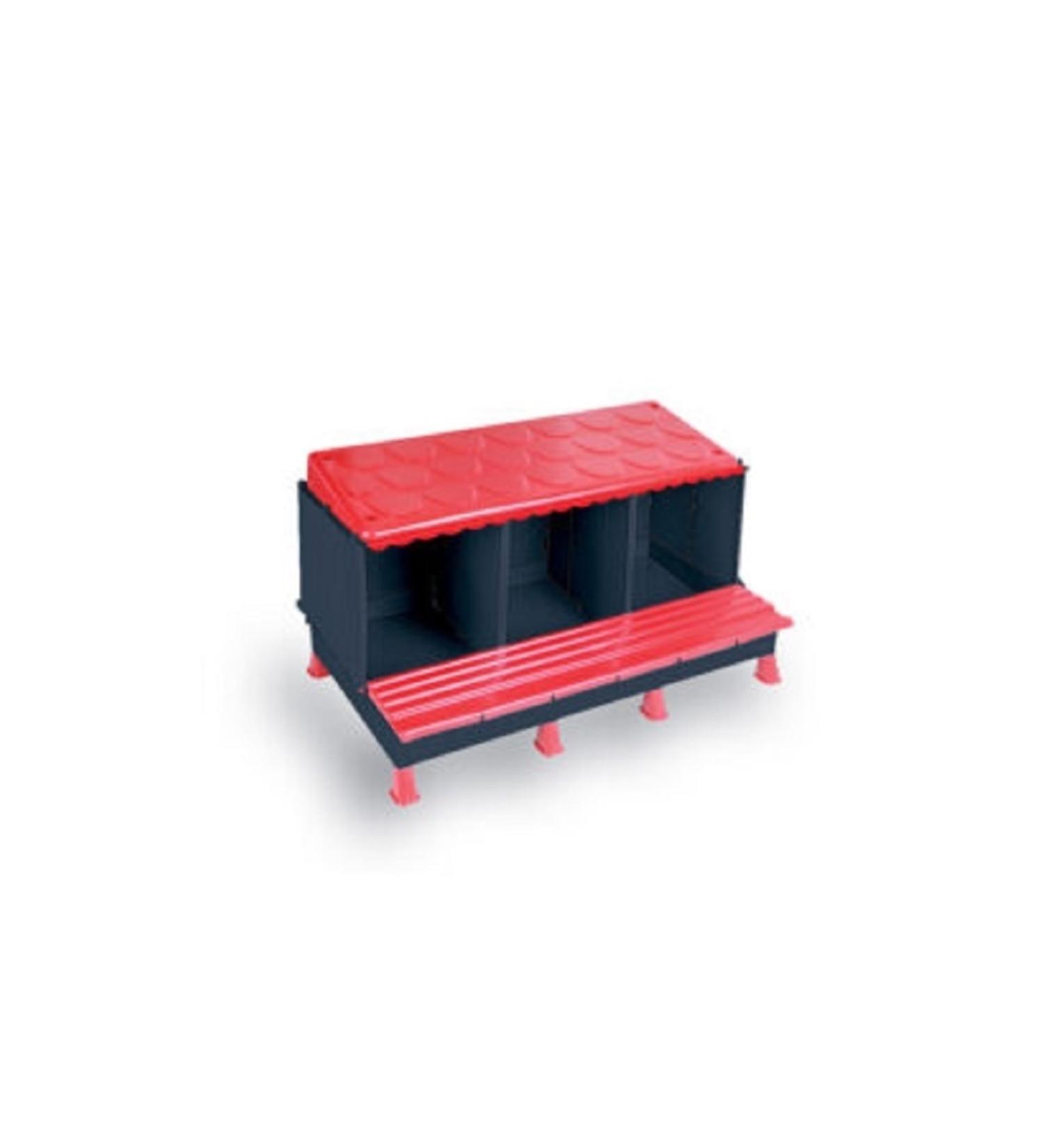 happy poultry Modular Chicken Nest 3 Compartment Single Layer