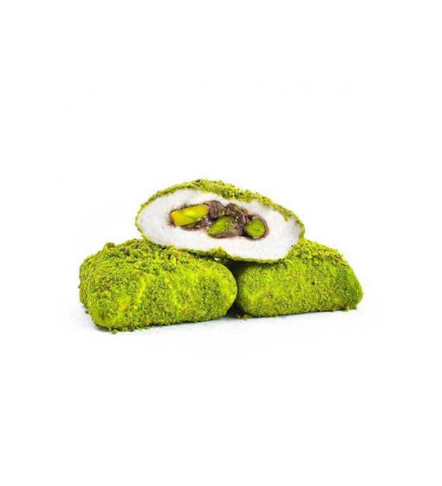 G nbeler Afyon Pistachio Pastry Turkish Delight 500 Grams