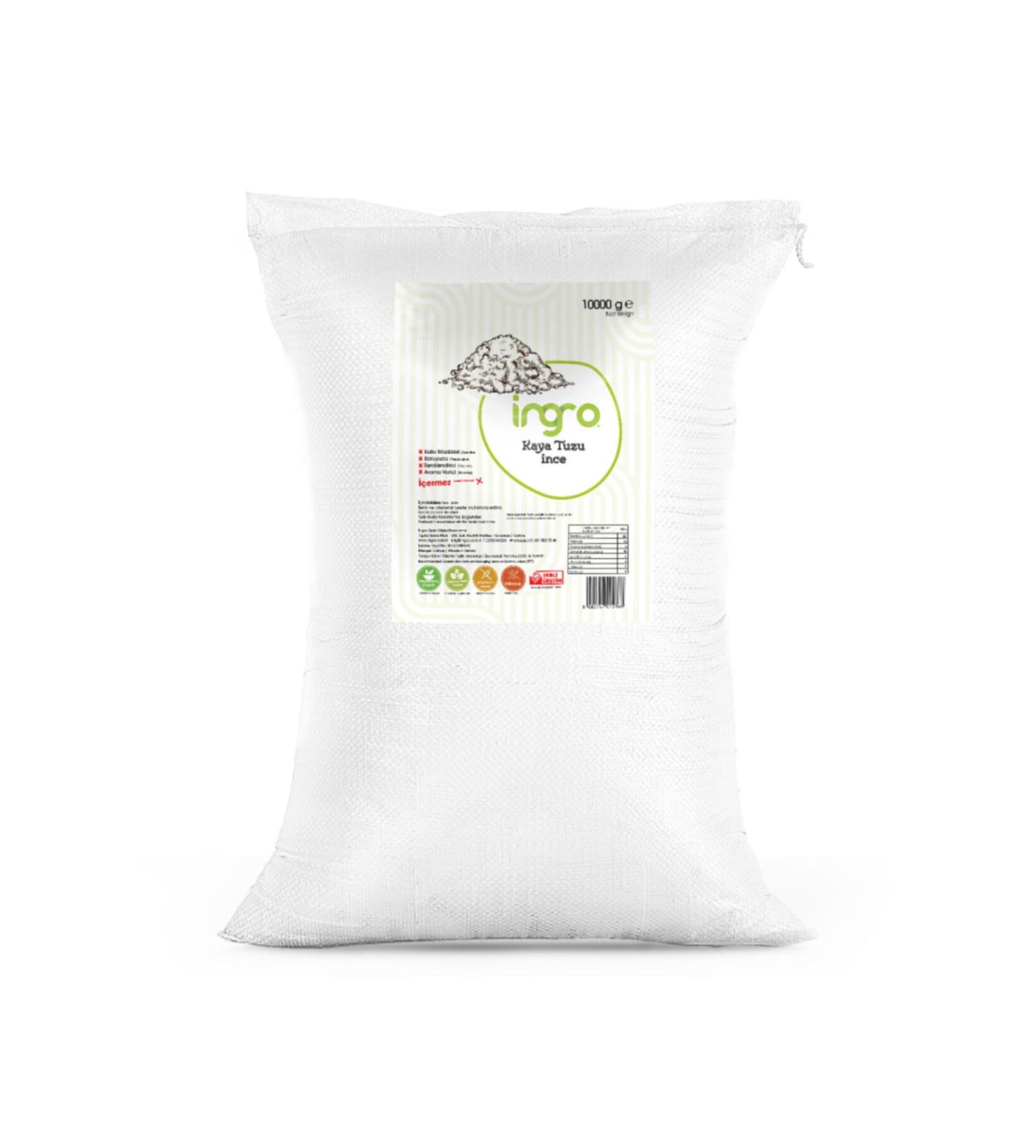 Ingro Cankiri Fine Rock Salt 10000 gr