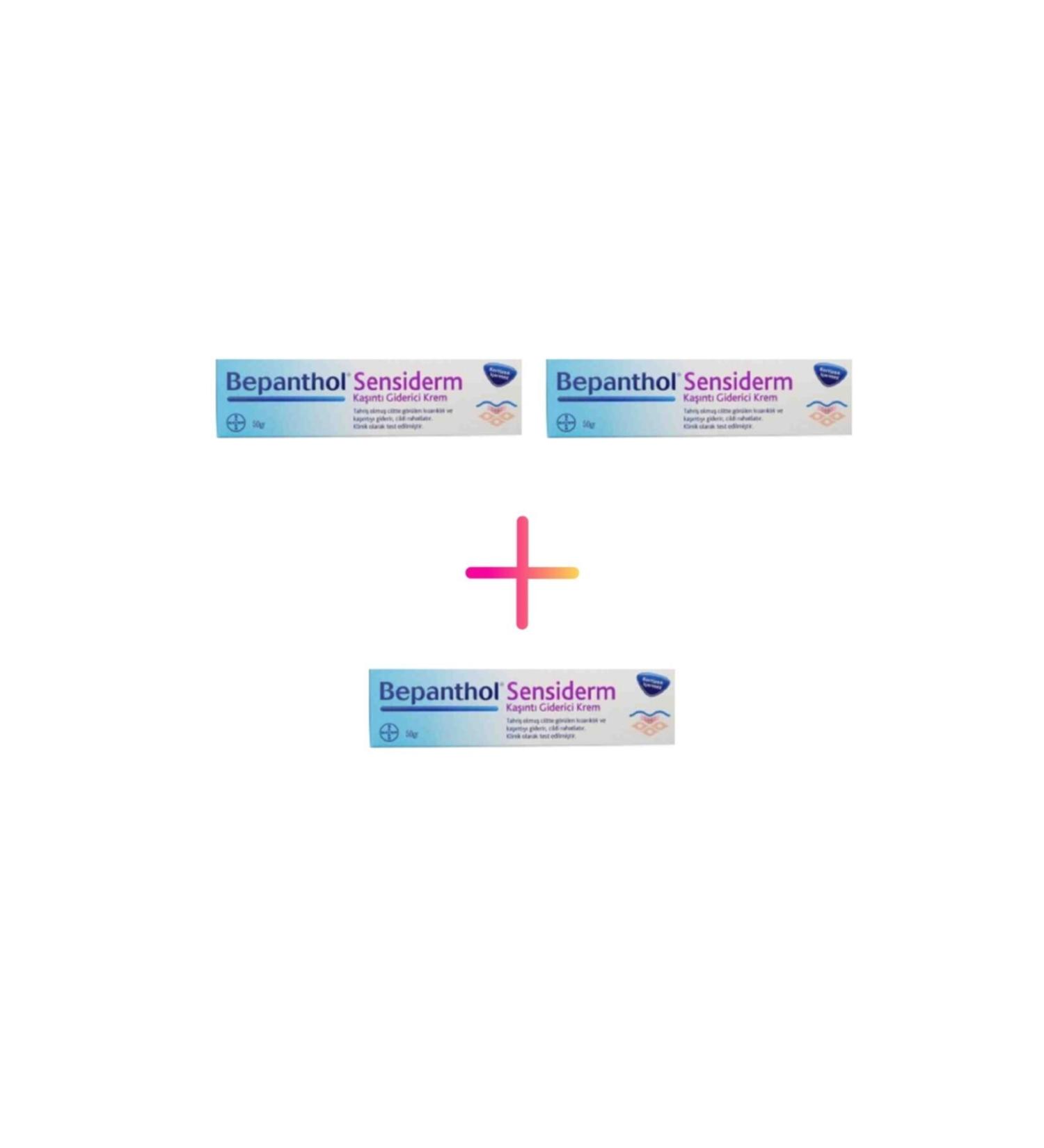 Bepanthol Sensiderm Itch Relief Cream 20gr 3 Pieces