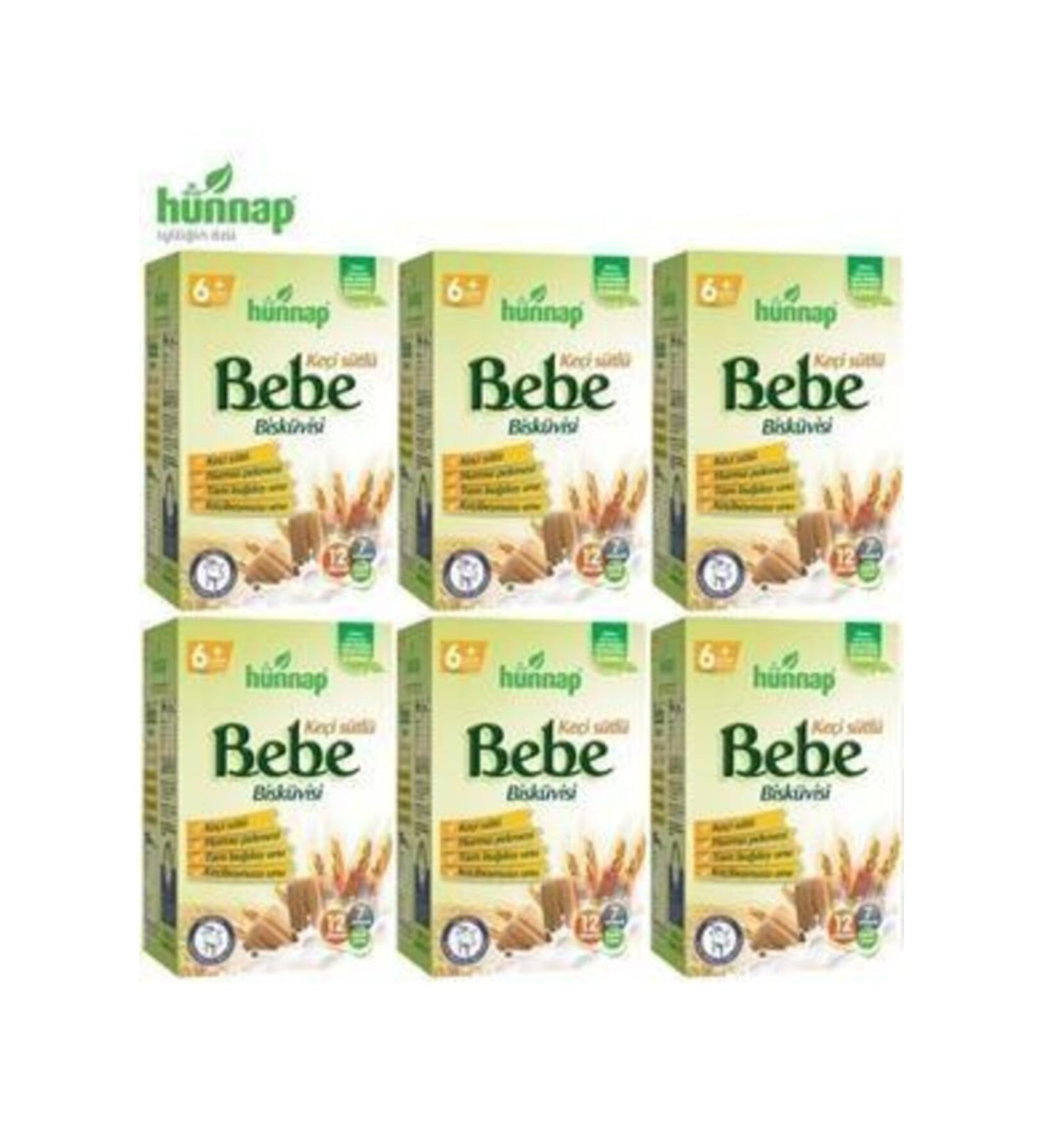 Jujube Baby Biscuit with Goat Milk 400 gr X 6 Boxes