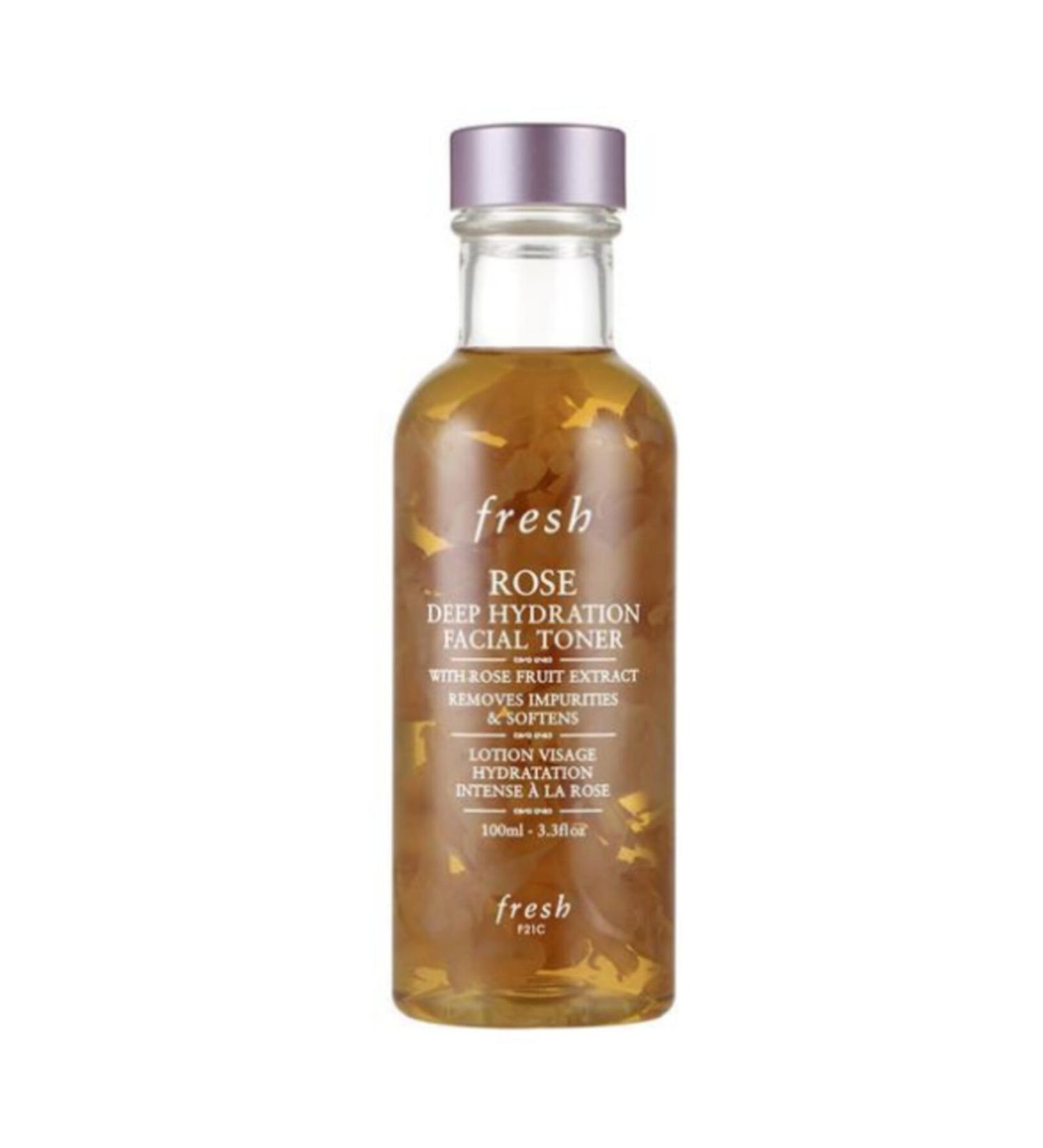 Fresh Rose Deep Hydration Facial Toner Rose Face Lotion 100 ml