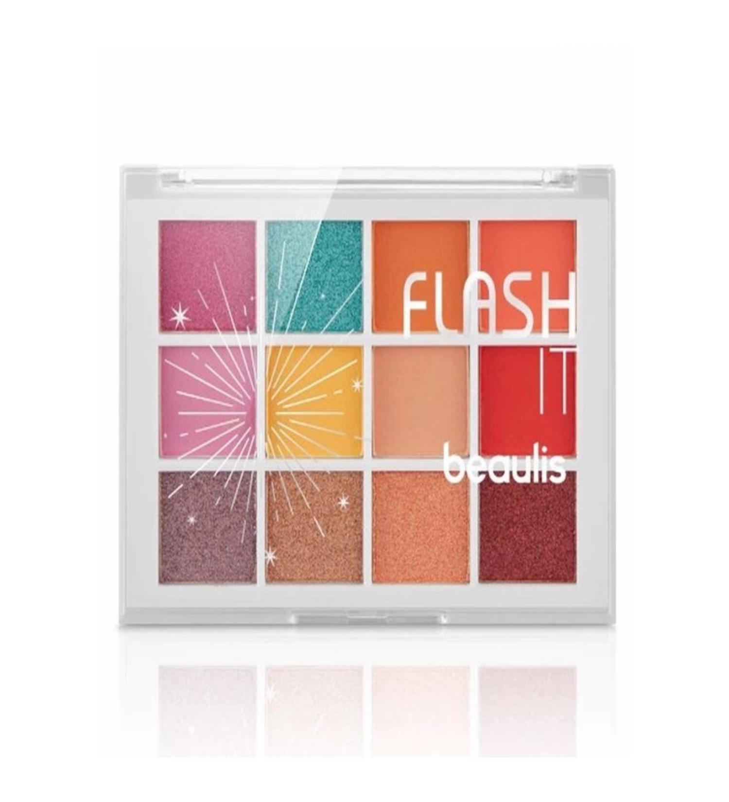 beaulis Colorful Pearlescent Matte Eyeshadow Palette High Pigment Flash It 12 Eyeshadow Rose Hand Cream