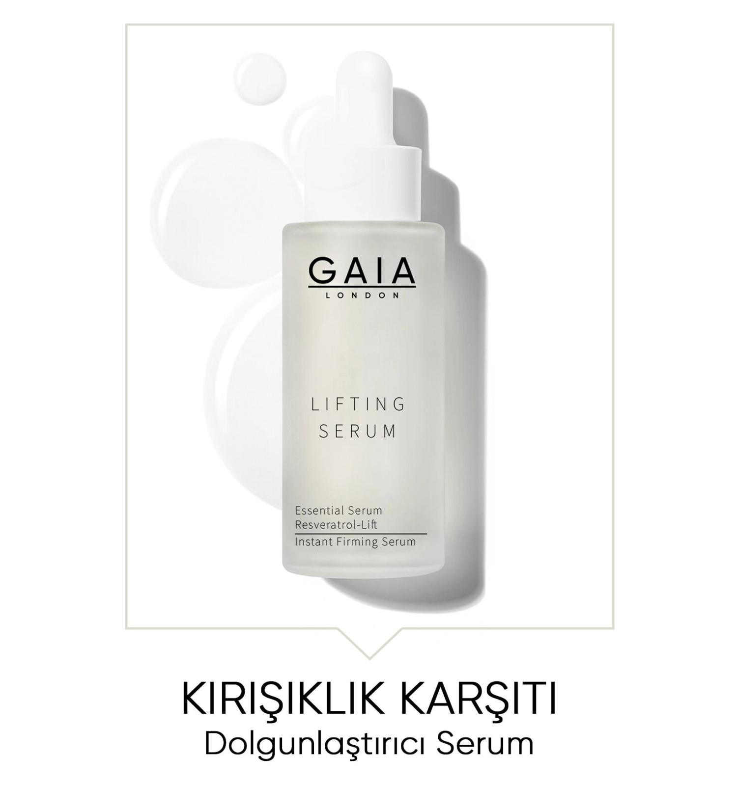 Gaia London Anti-Aging and Anti-Wrinkle Plumping Lifting Serum 50ml. - Buy Online on GoSupps.com