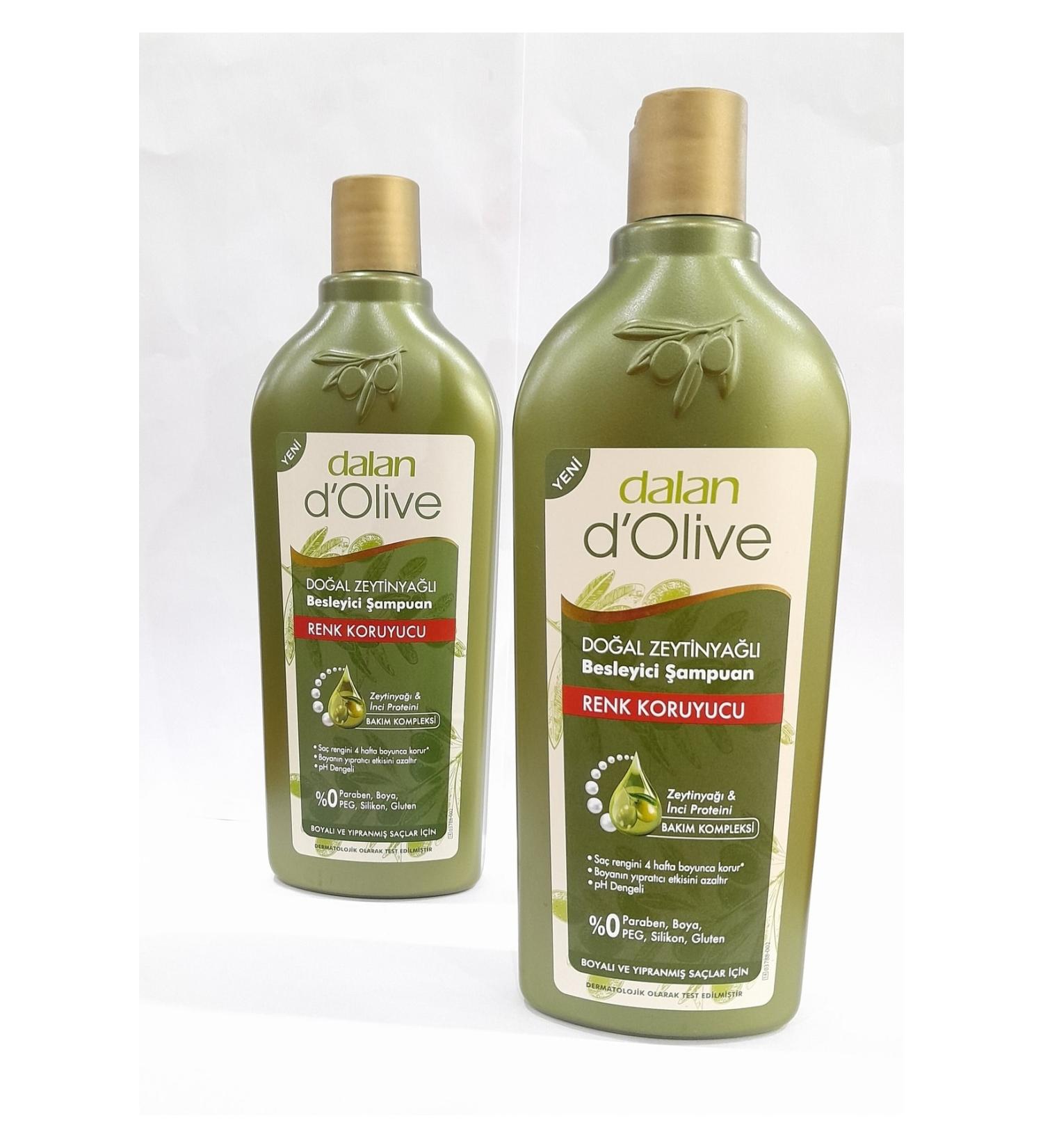 Dalan D'olive Olive Oil Shampoo Color Protector 400ml-Set of 2