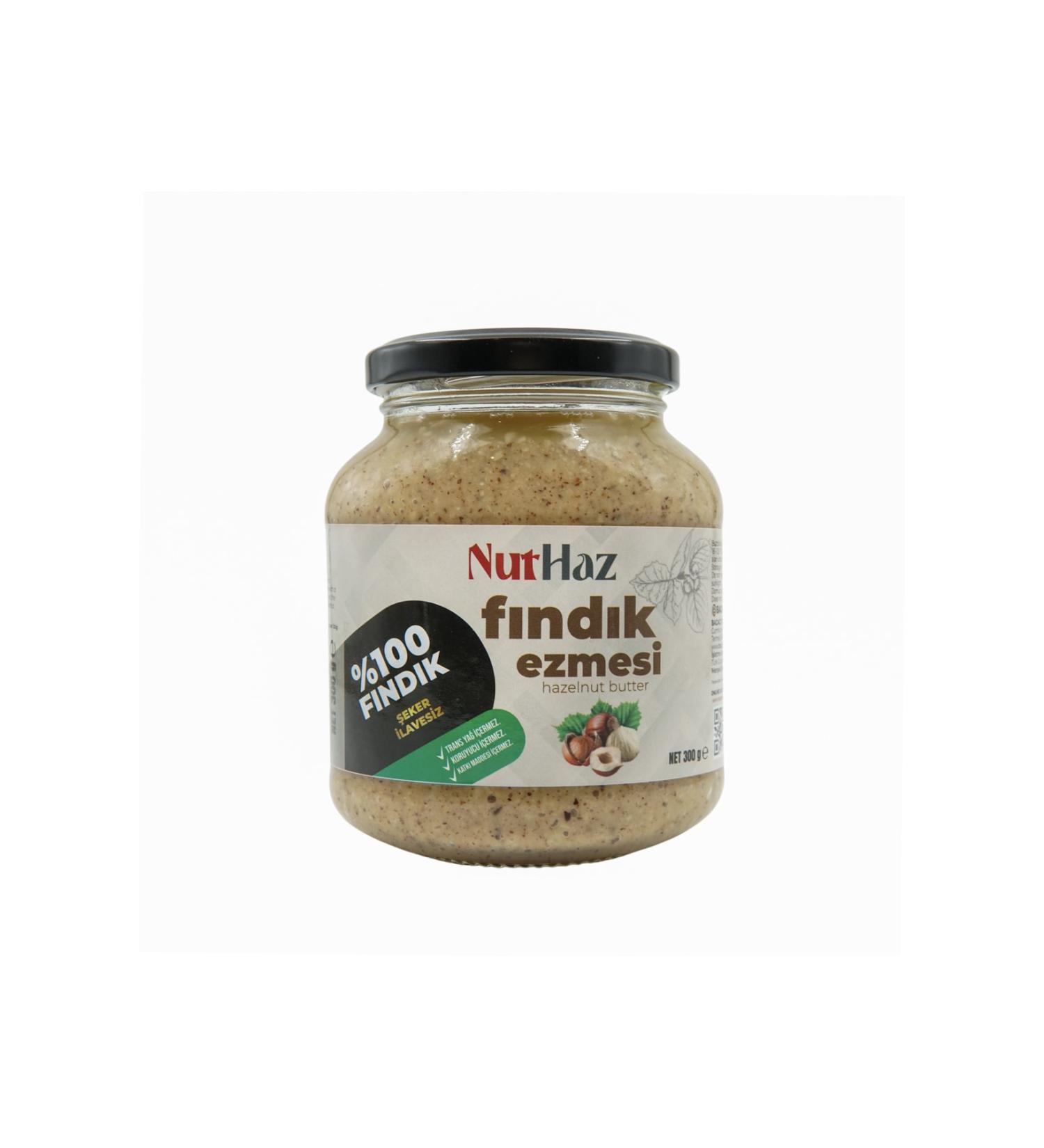 NutHaz Sugar-Free Hazelnut Paste 300 Gr