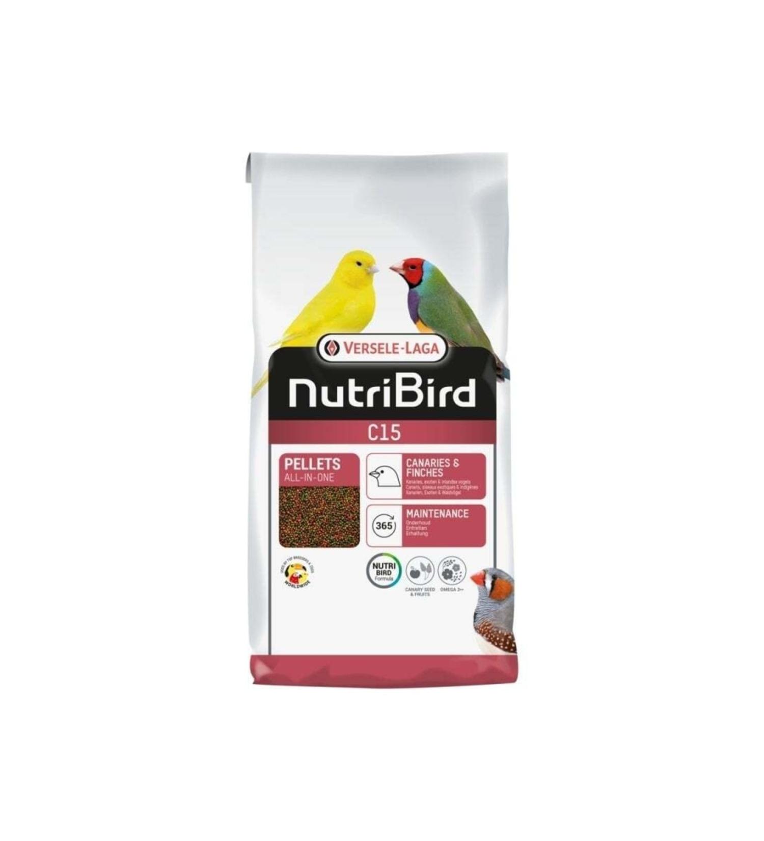 Vl Nutribird C15 Canary Pellet Food 10 Kg