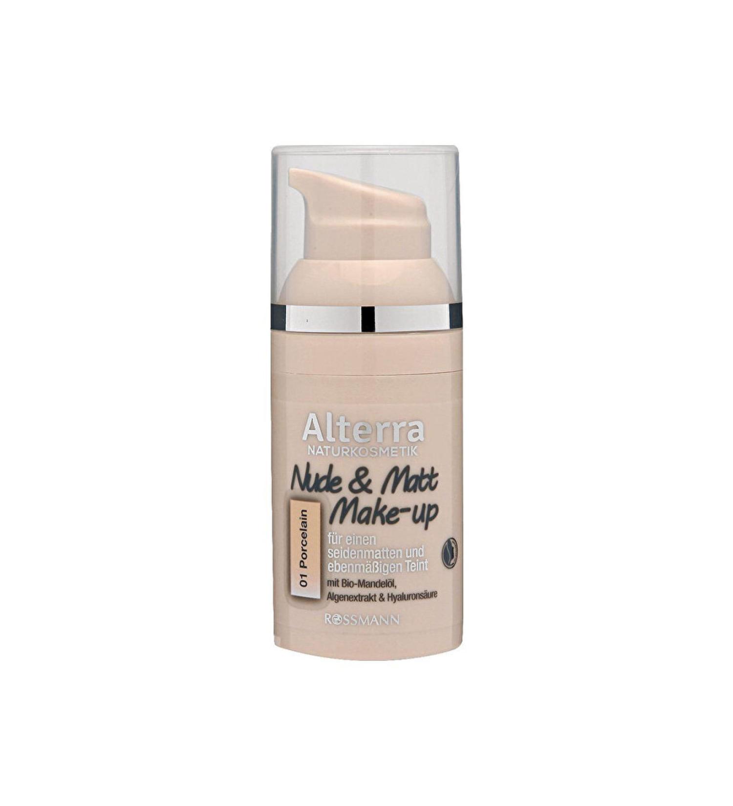 Alterra Matte Foundation:01 Porcelain30 ml