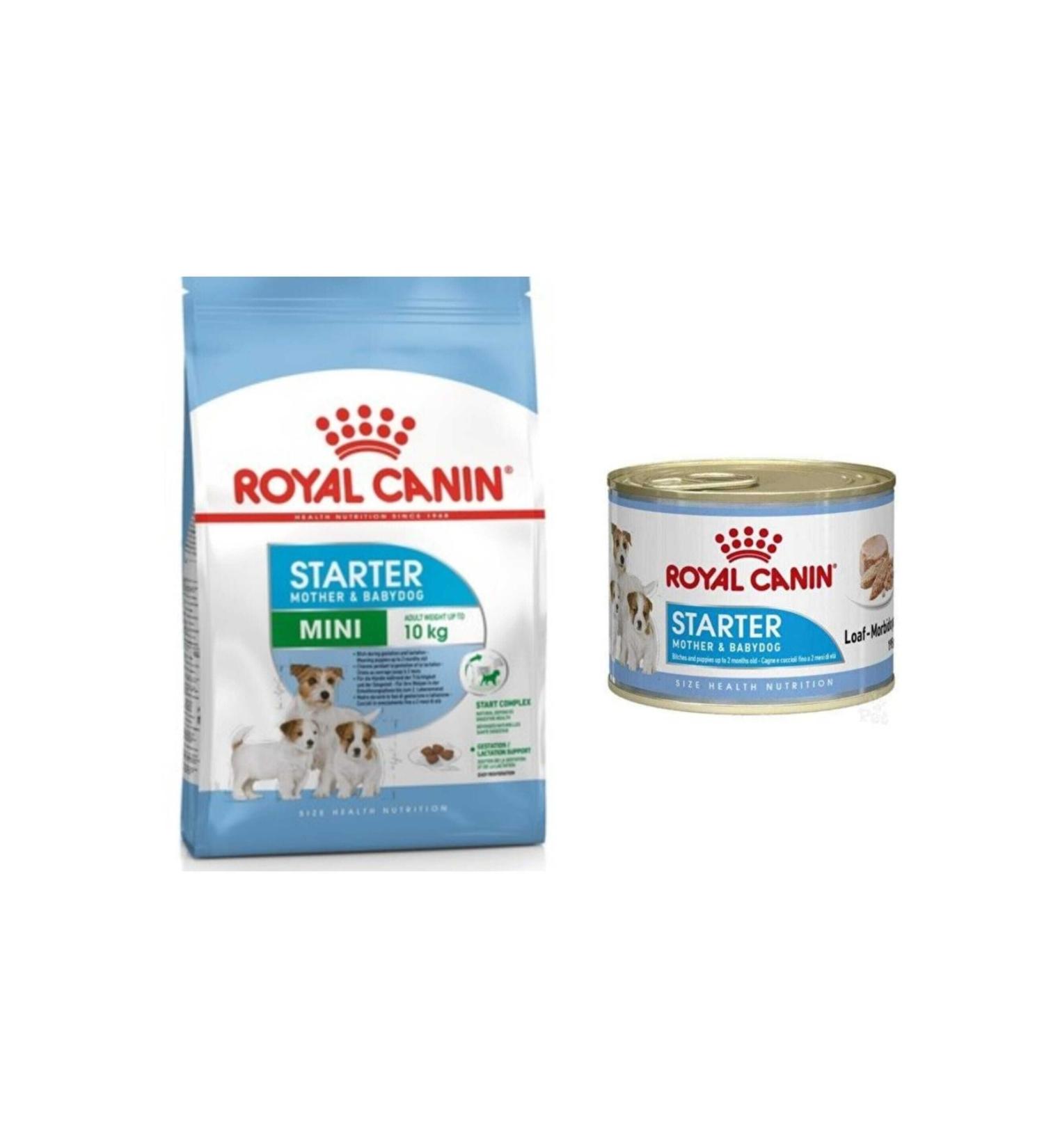 Royal Canin Neo Pet Market Mini Starter Mother and Puppy Food 4kg + Mini Starter Canned 195gr