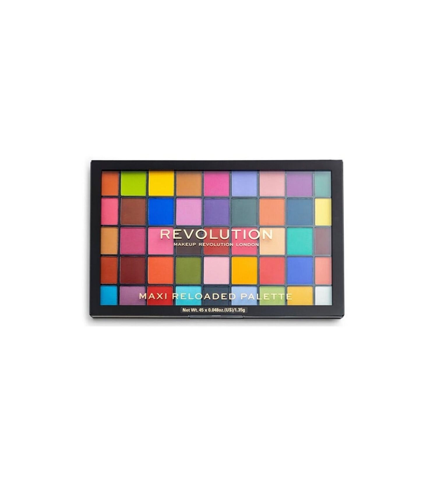 Revolution Maxi Reloaded Eyeshadow Palette Monster Mattes - Buy Online on GoSupps.com