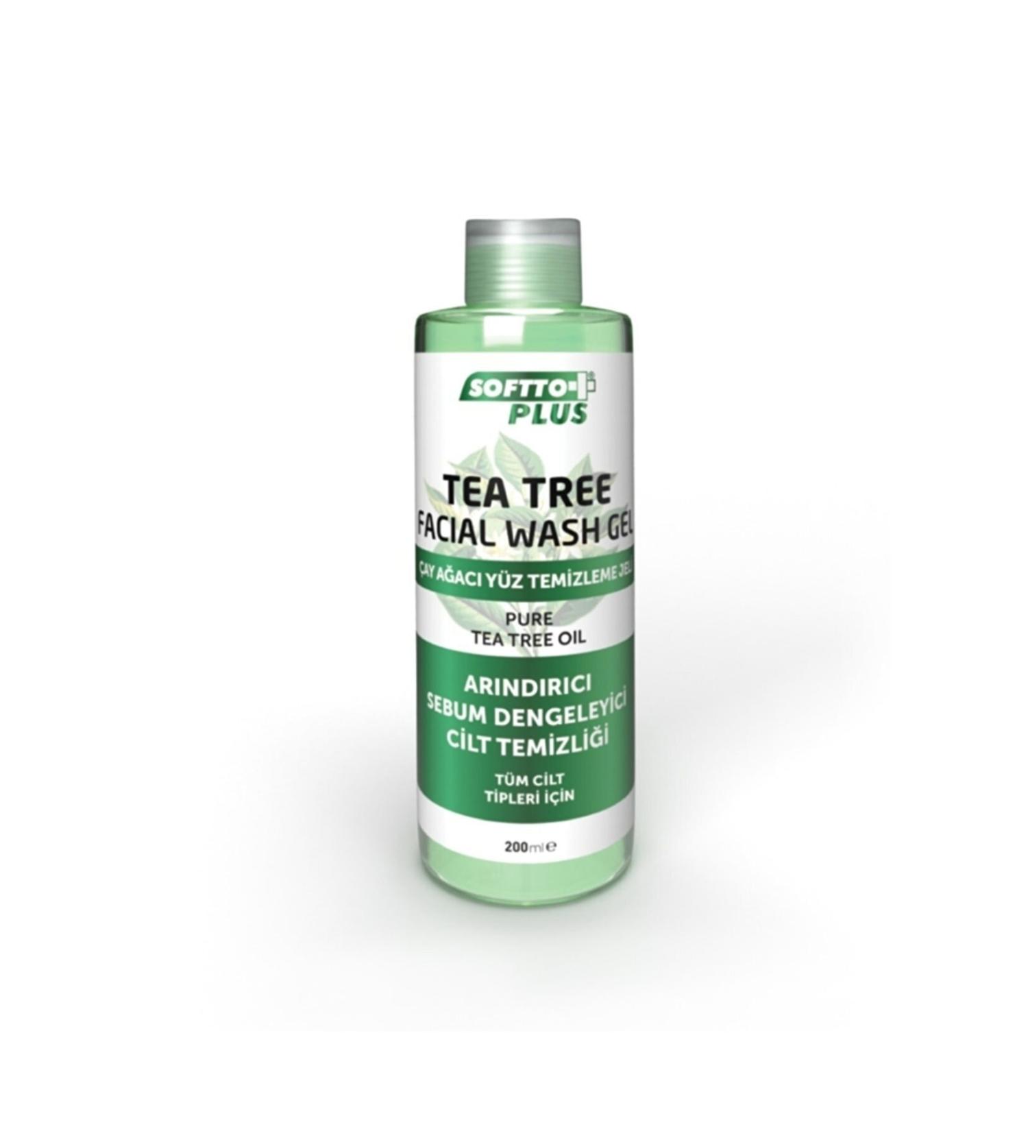 Softo Plus Tea Tree Facial Cleansing Gel