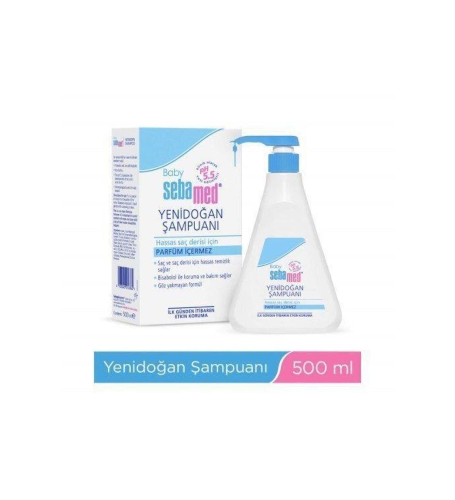 Sebamed Newborn Shampoo 500 Ml. Pump