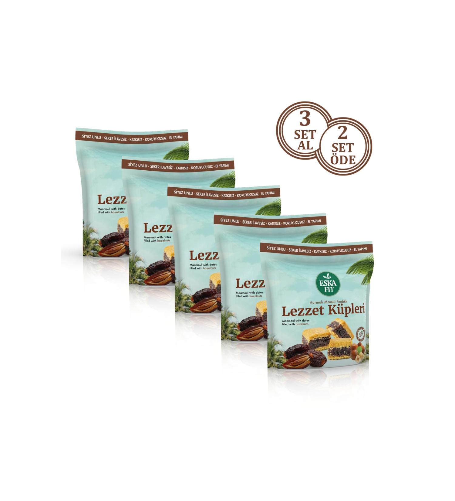 Eskafit Sugar-Free Date Hazelnut Product (1 SET 5 PACKS) - Buy Online on GoSupps.com