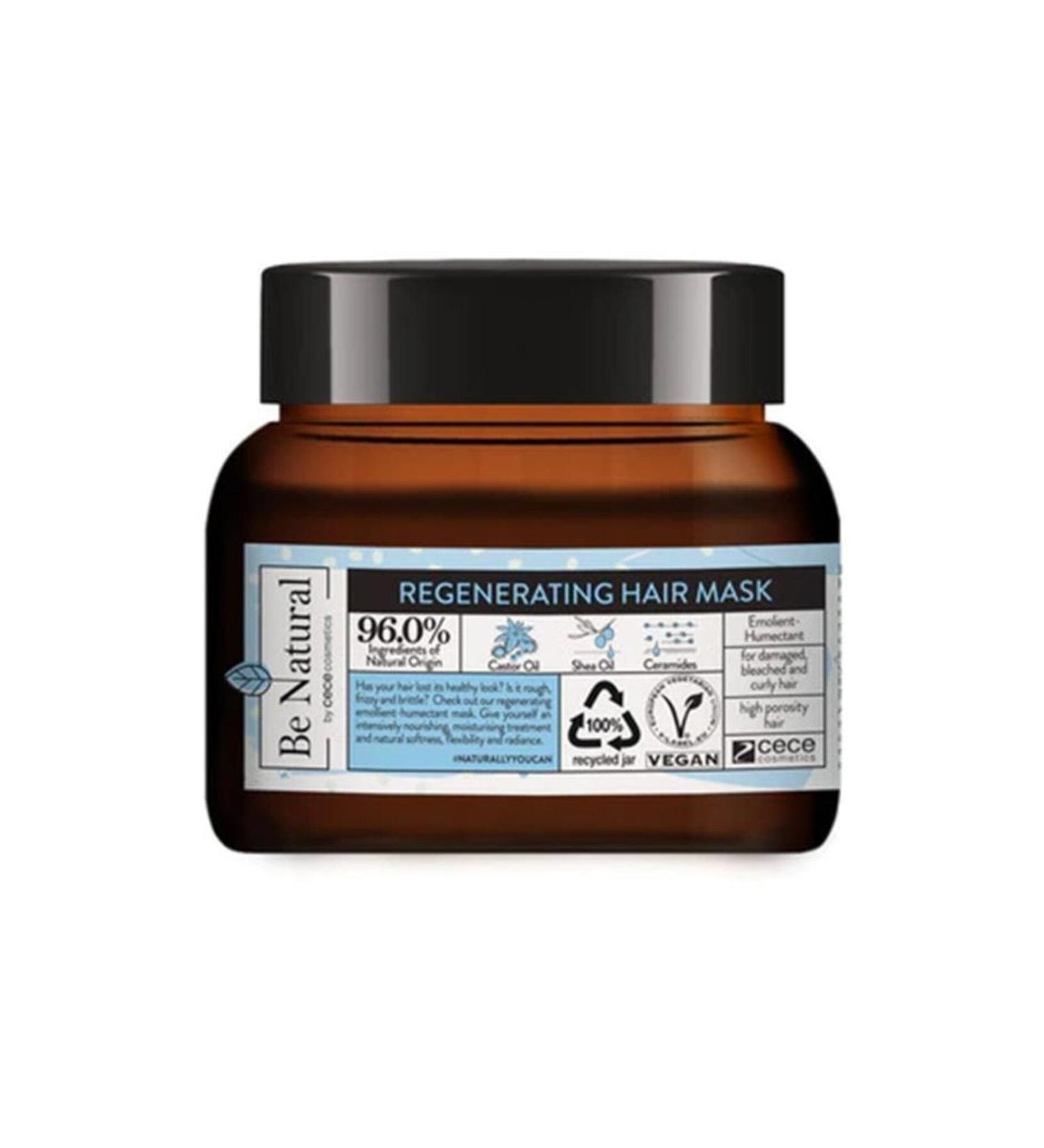 BE NATURAL Regenerating and Nourishing Hair Mask 250.ml