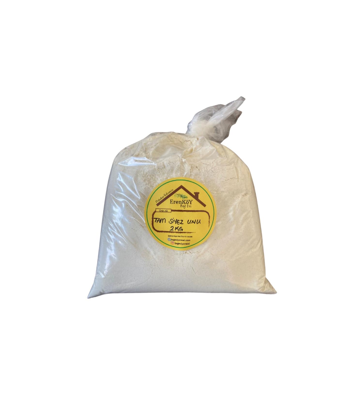 Erenk y Ba Evi Einkorn Flour from Nature to Your Table 2kg Natural Flour from Kastamonu Stone Mill