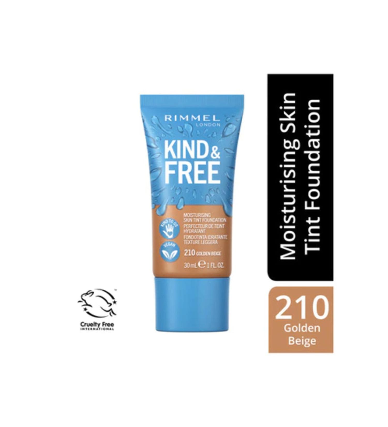 Rimmel London Kind Free Foundation Natural Beige No: 210