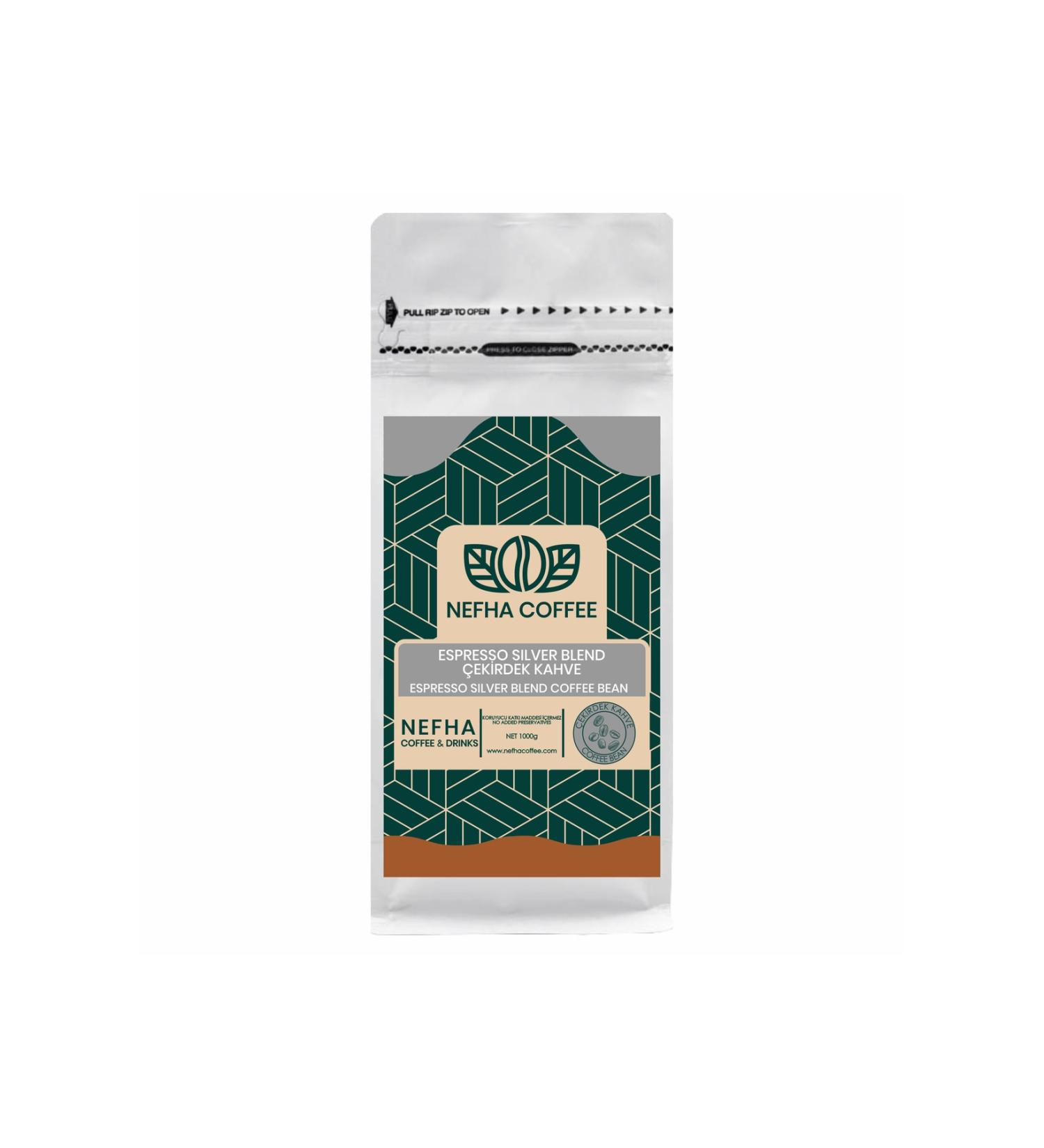 Nefha Coffee Silver Blend Bean Coffee /1000gr/