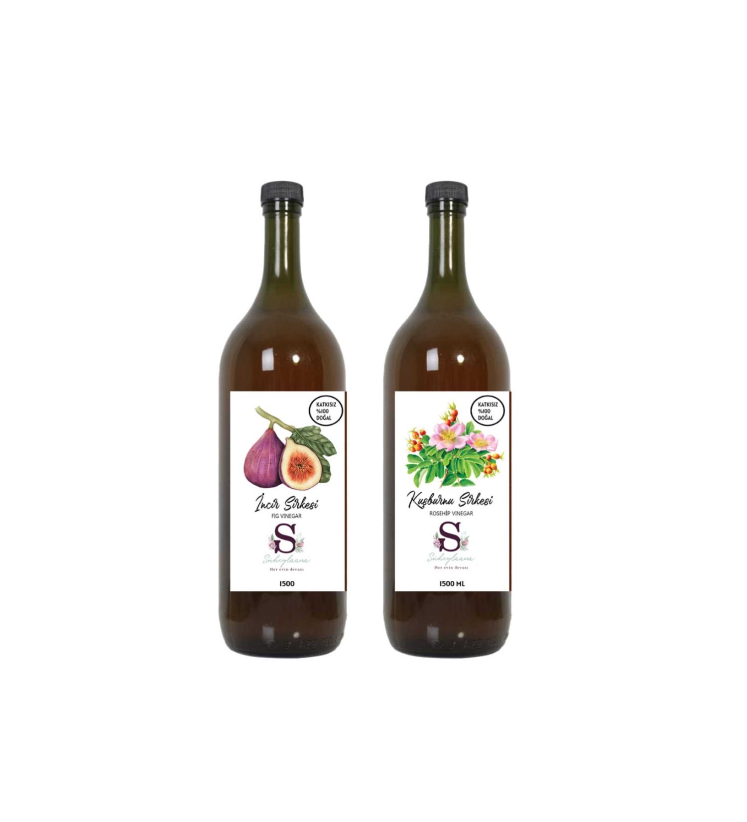 Suheylaana Natural Fig and Rosehip Vinegar 1500 Ml