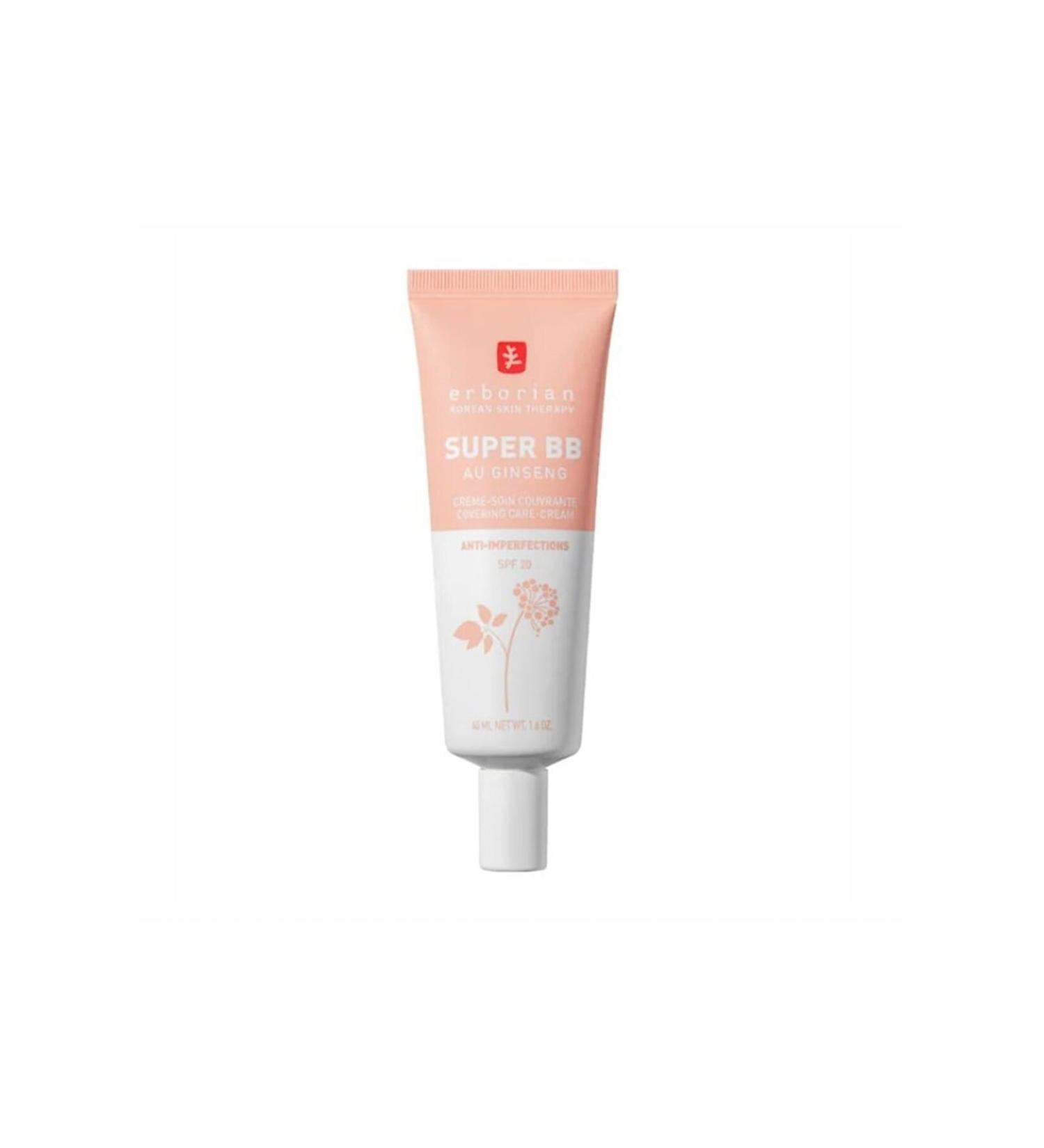 erborian Super Bb Au Ginseng Bb Cream Spf 20 Nude 40 Ml